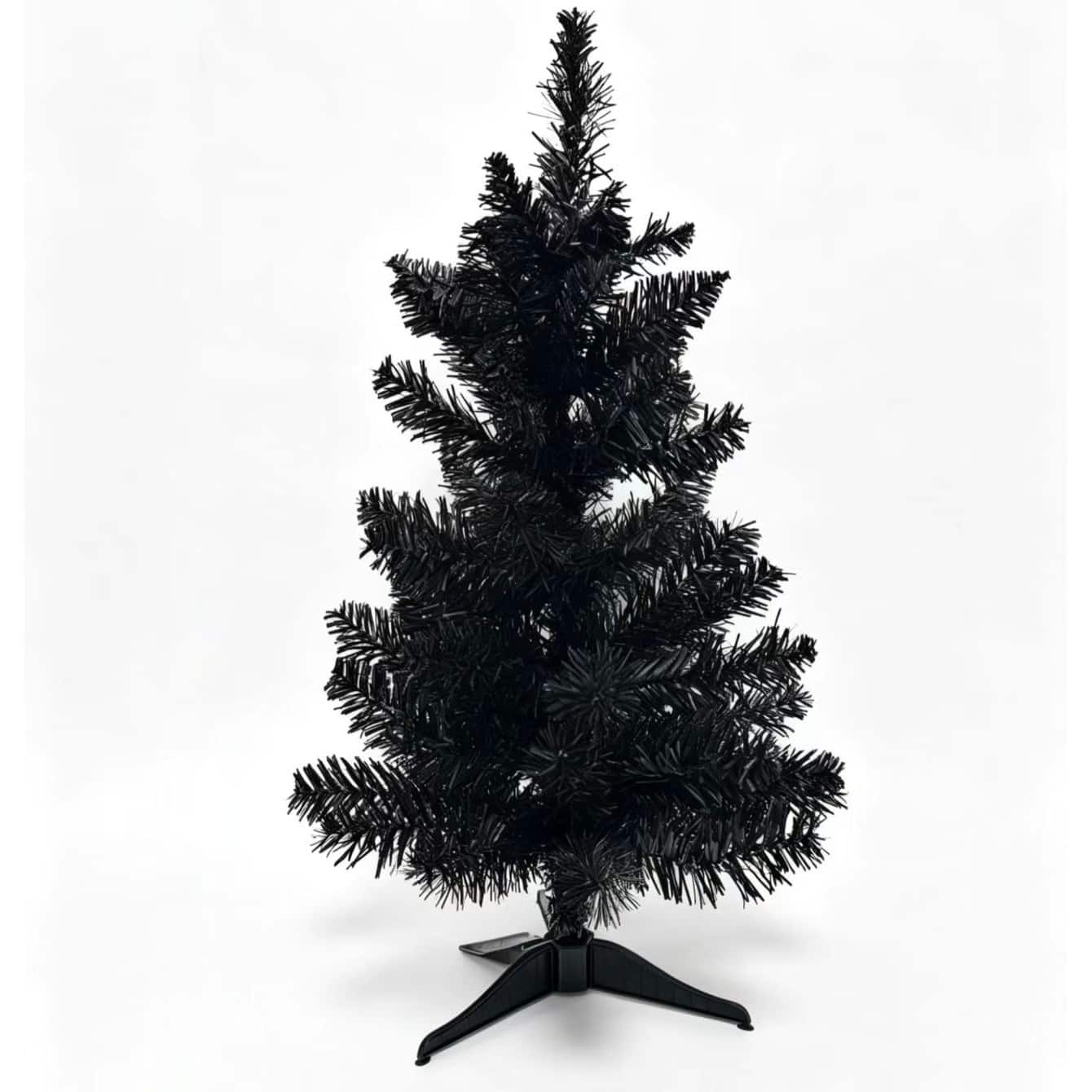 22" Black Tinsel Tree by Ashland®
