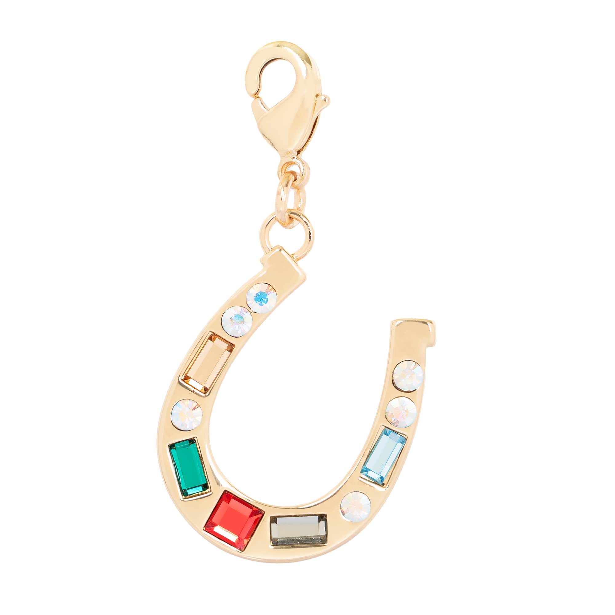 Horseshoe Austrian Crystal Charm by Bead Landing™