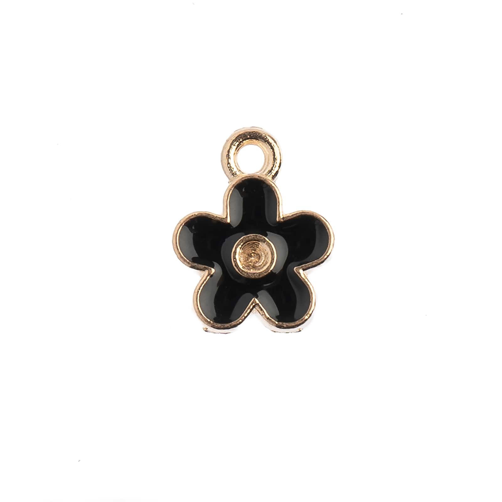 John Bead Sweet & Petite Small Flower Charms, 10ct.