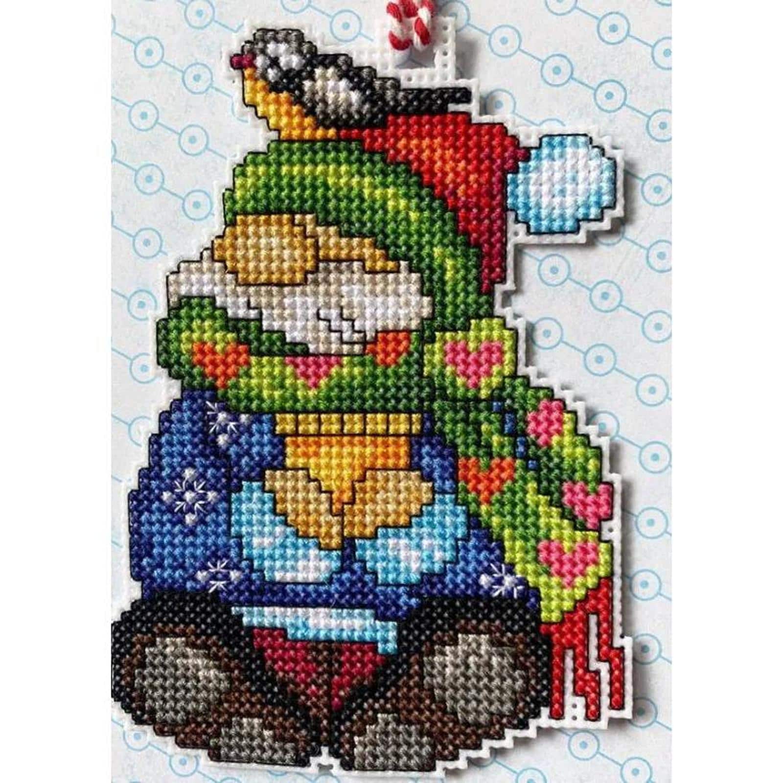 Crafting Spark Christmas Gnomes Counted Cross Stitch Kit