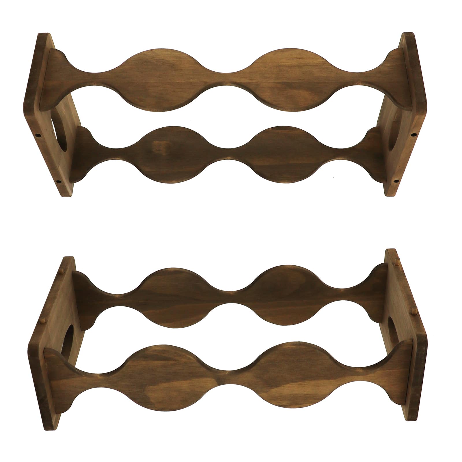 16.5" Wood Wine Bottle Holder by Ashland®