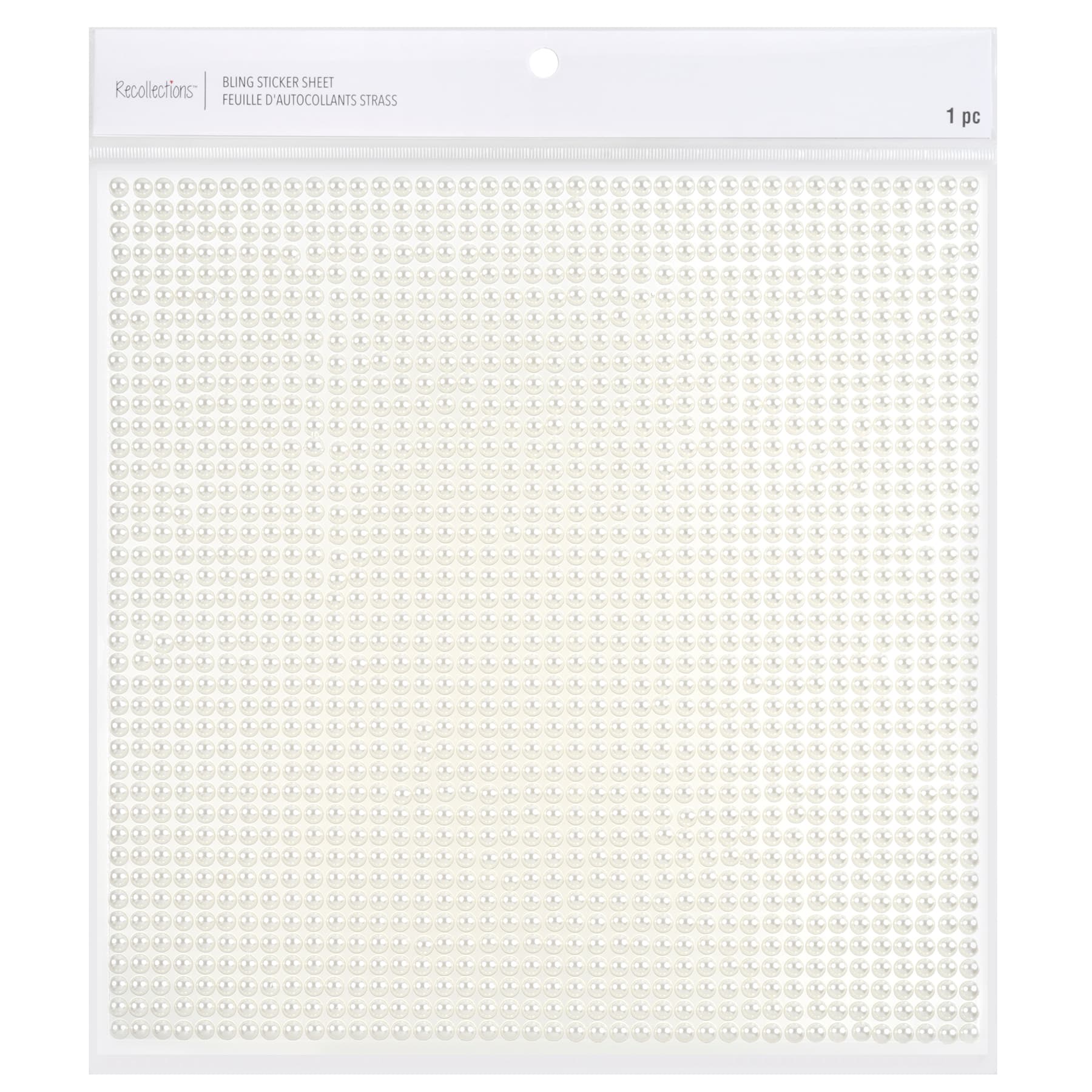 12 Pack: Pearl Bling Sticker by Recollections™
