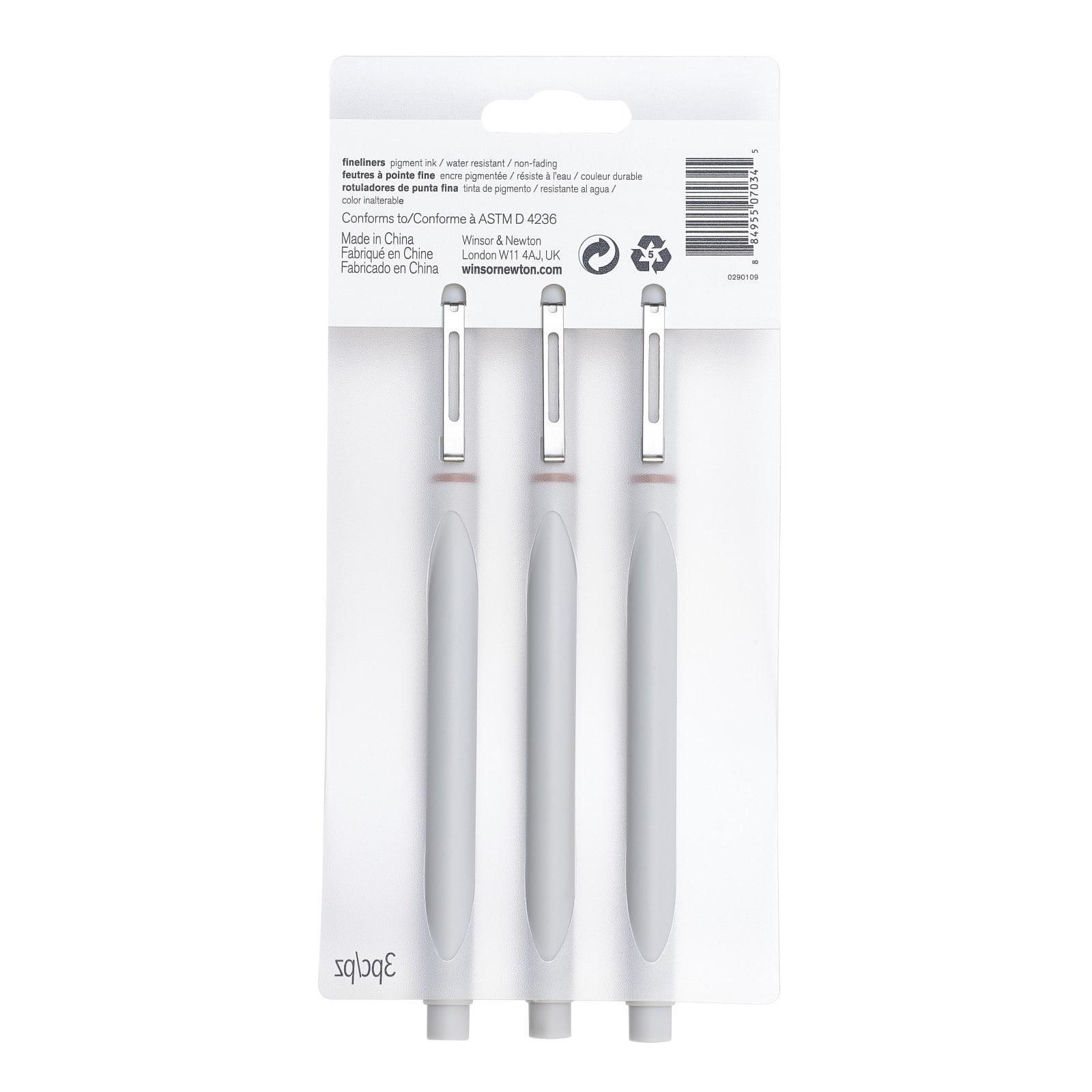 Winsor & Newton® 3 Sepia Fineliner Set