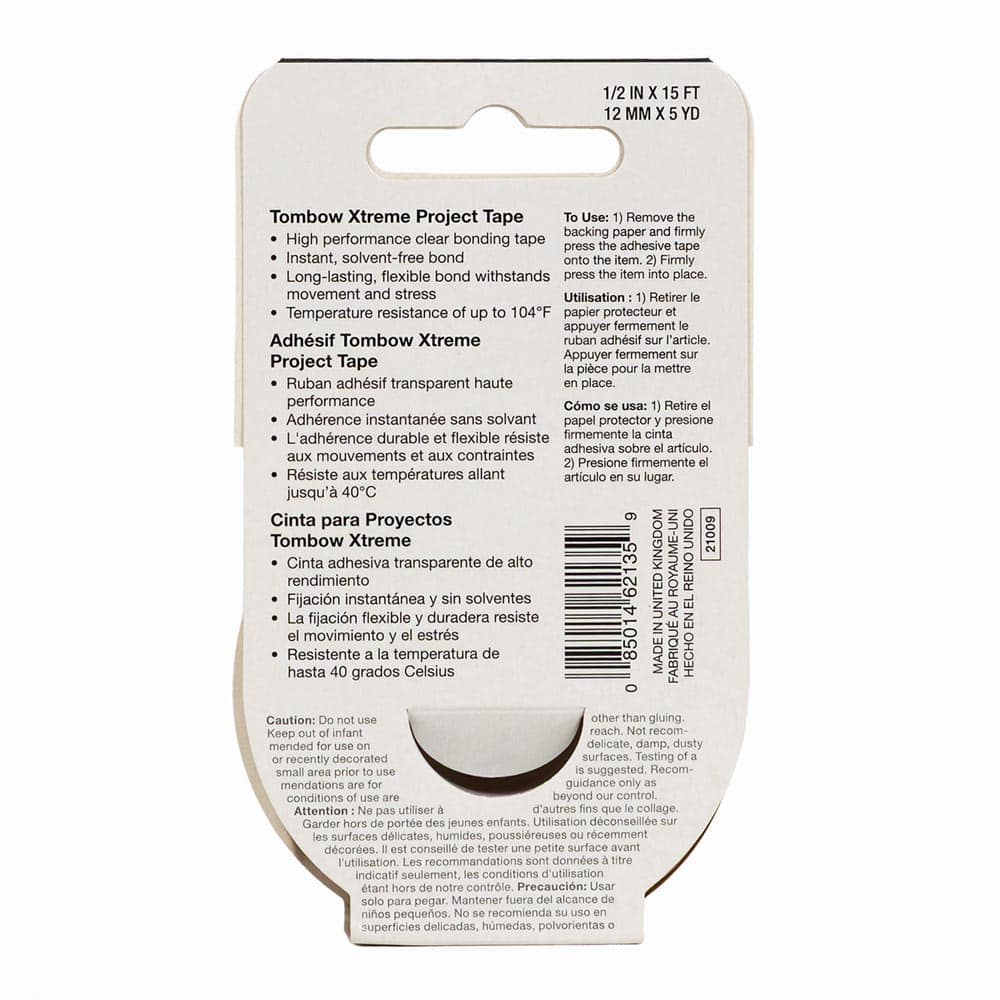 Tombow 1/2" x 15ft. Xtreme Project Tape