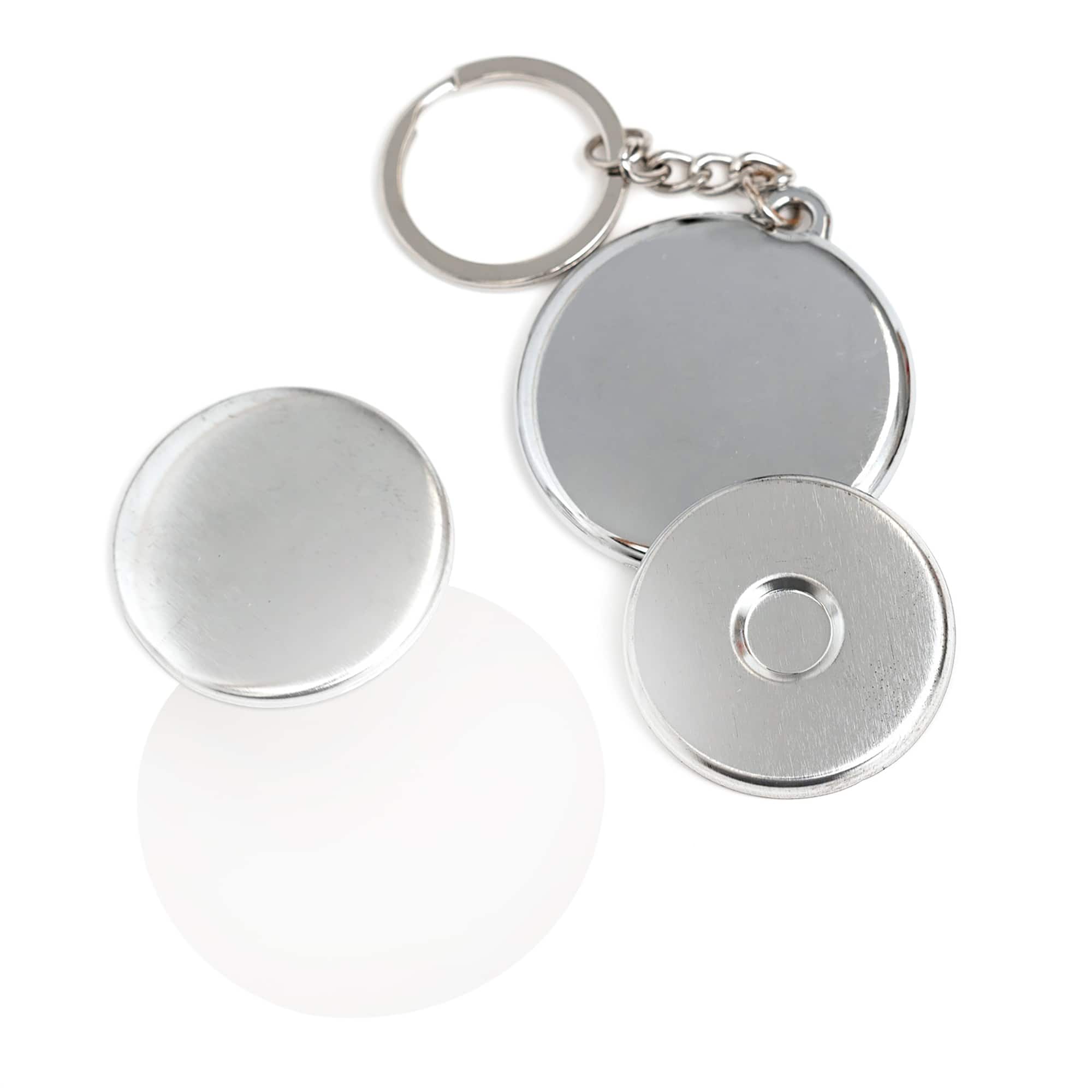 We R Memory Keepers® Button Press™ Keychain Kit, 10ct.