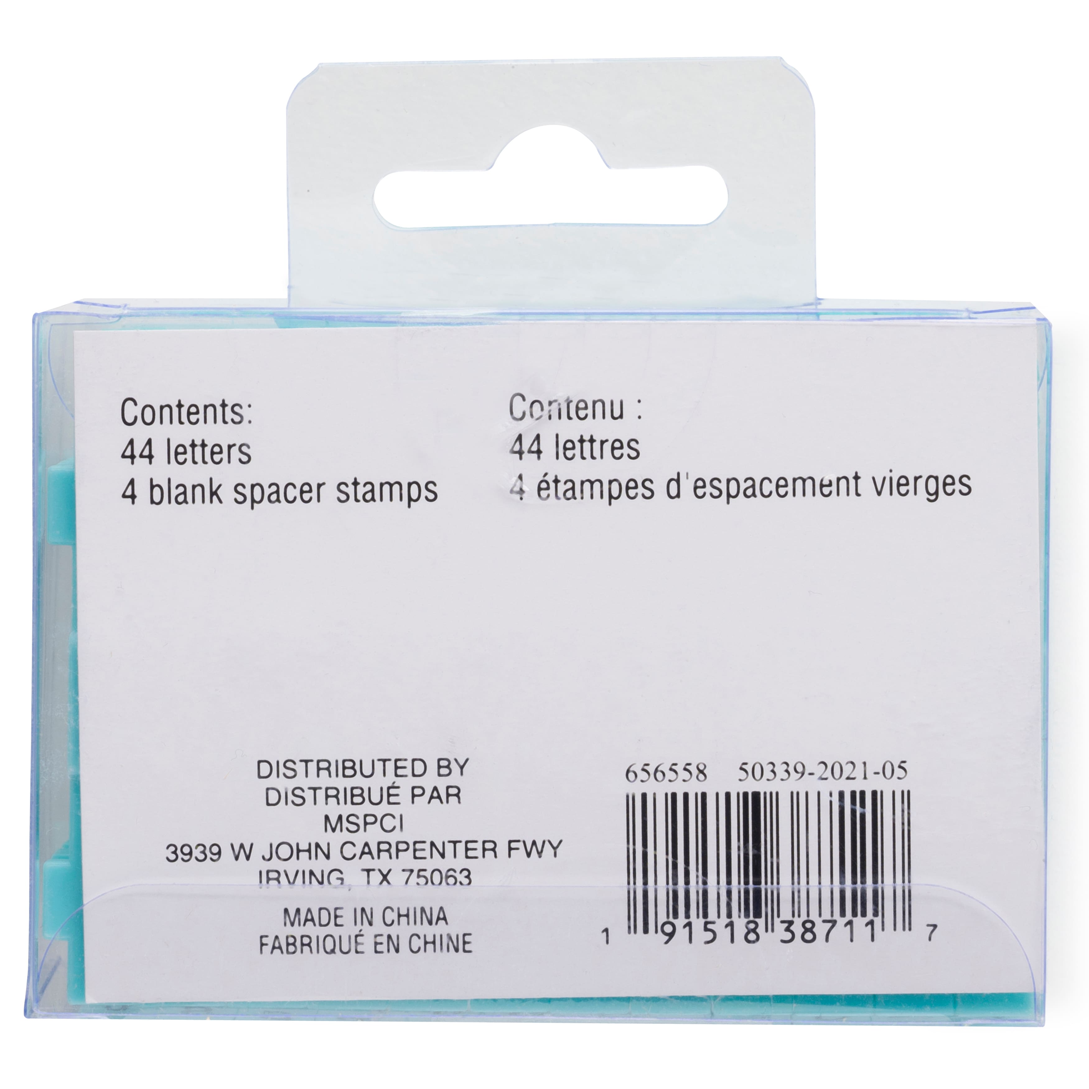 6 Pack: Clickable Lowercase Stamp Set by Recollections®