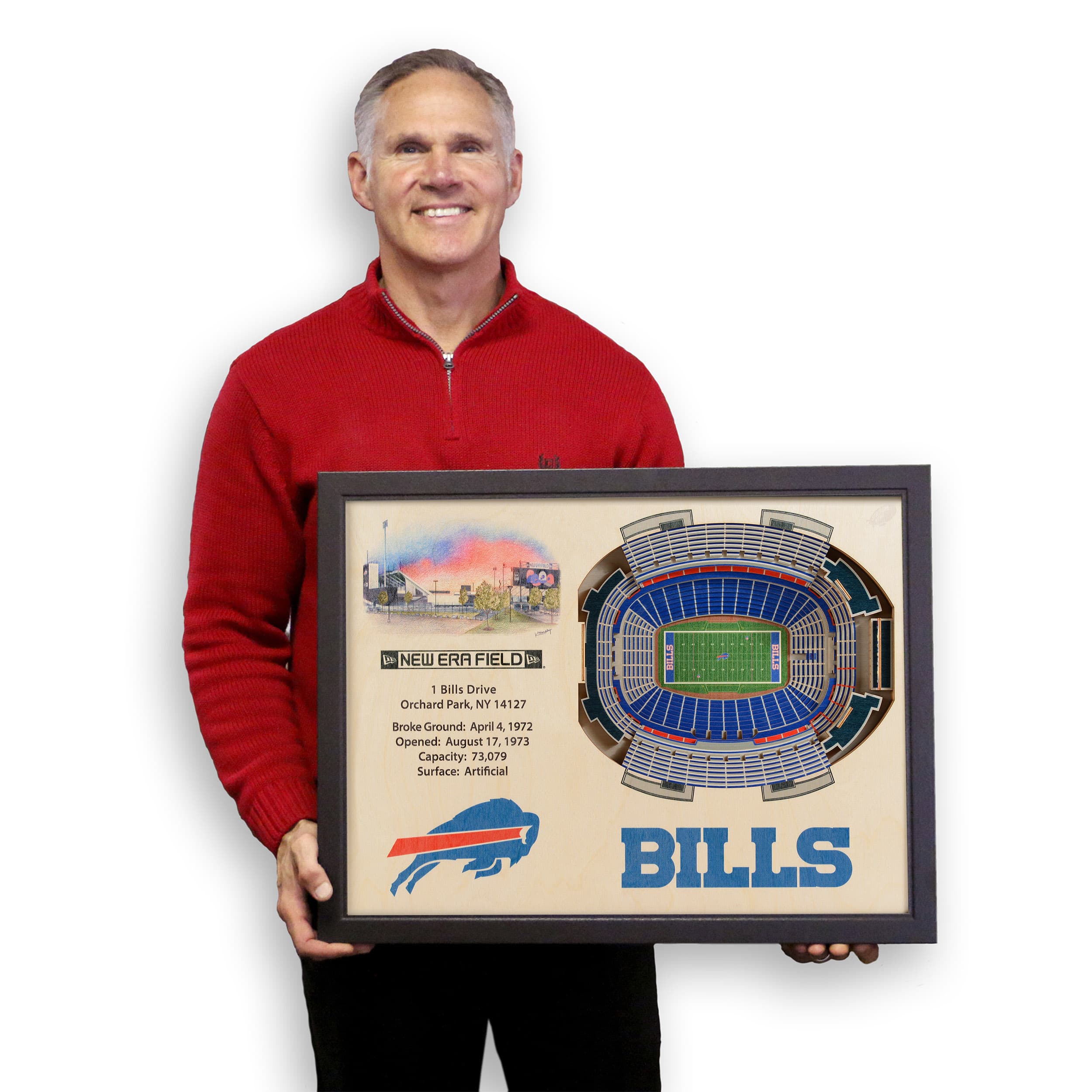 NFL 25 Layer StadiumView Wall Art