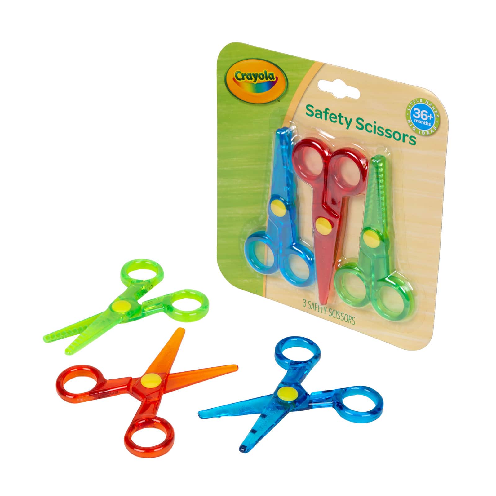 12 Packs: 3 ct. (36 total) My First Crayola™ Safety Scissors