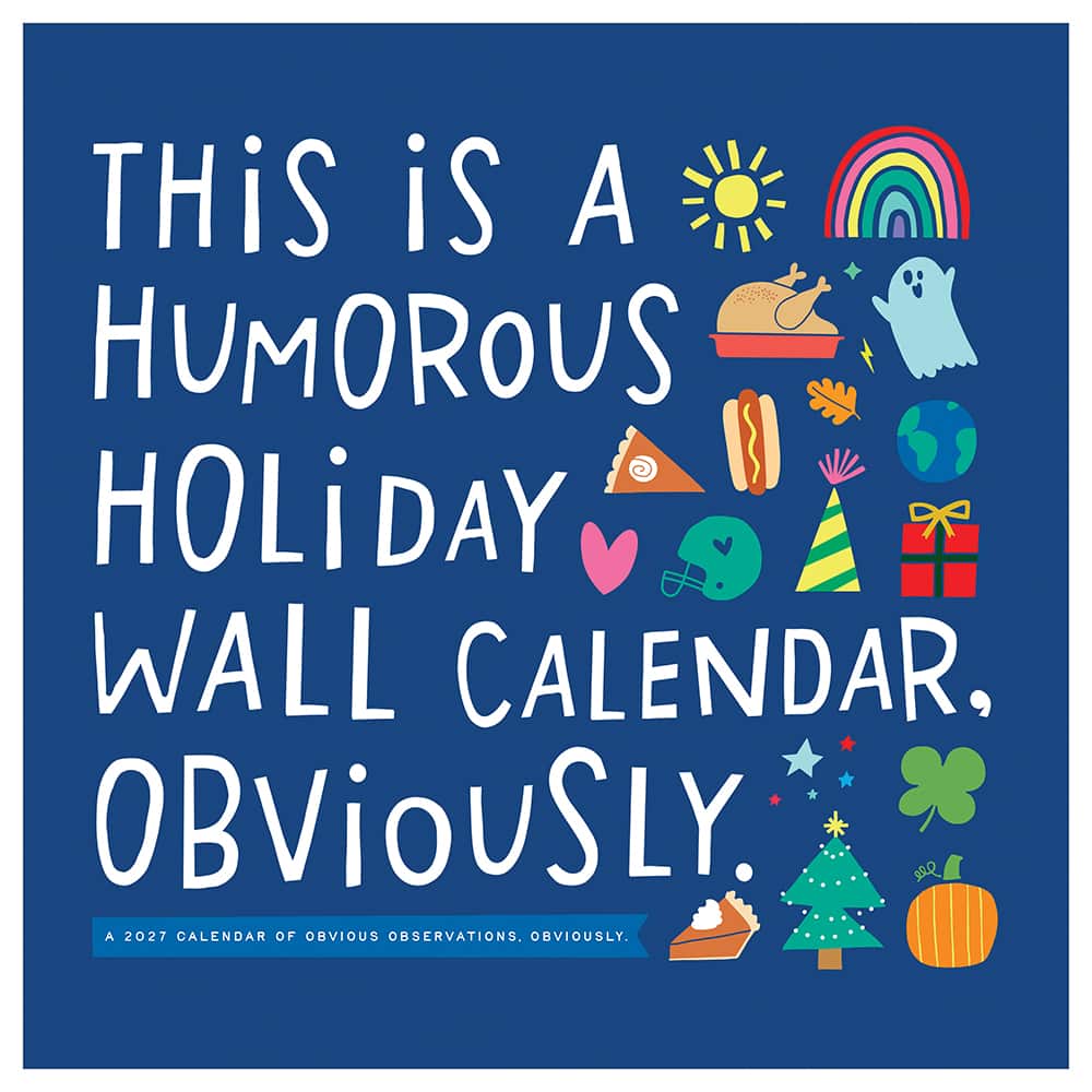 2027 Amy Smyth Humor Wall Calendar
