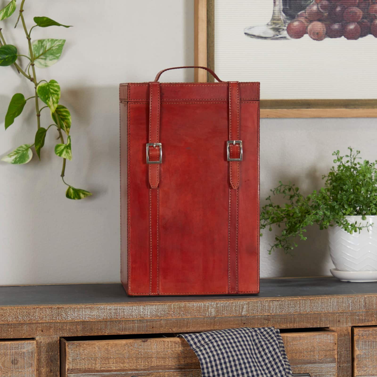 Red Modern Wine Holder