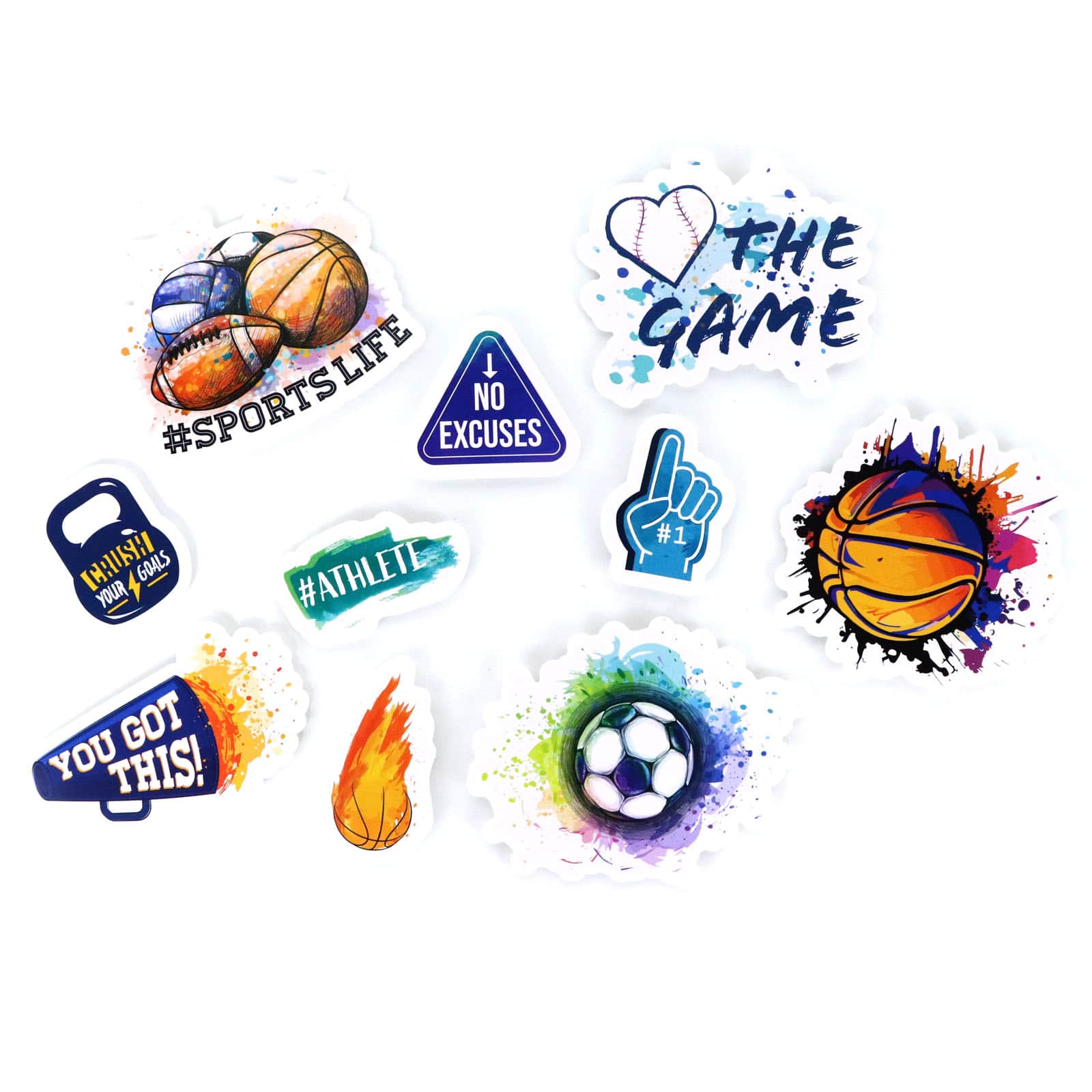 Sports Vinyl Die Cut Stickers by Recollections™