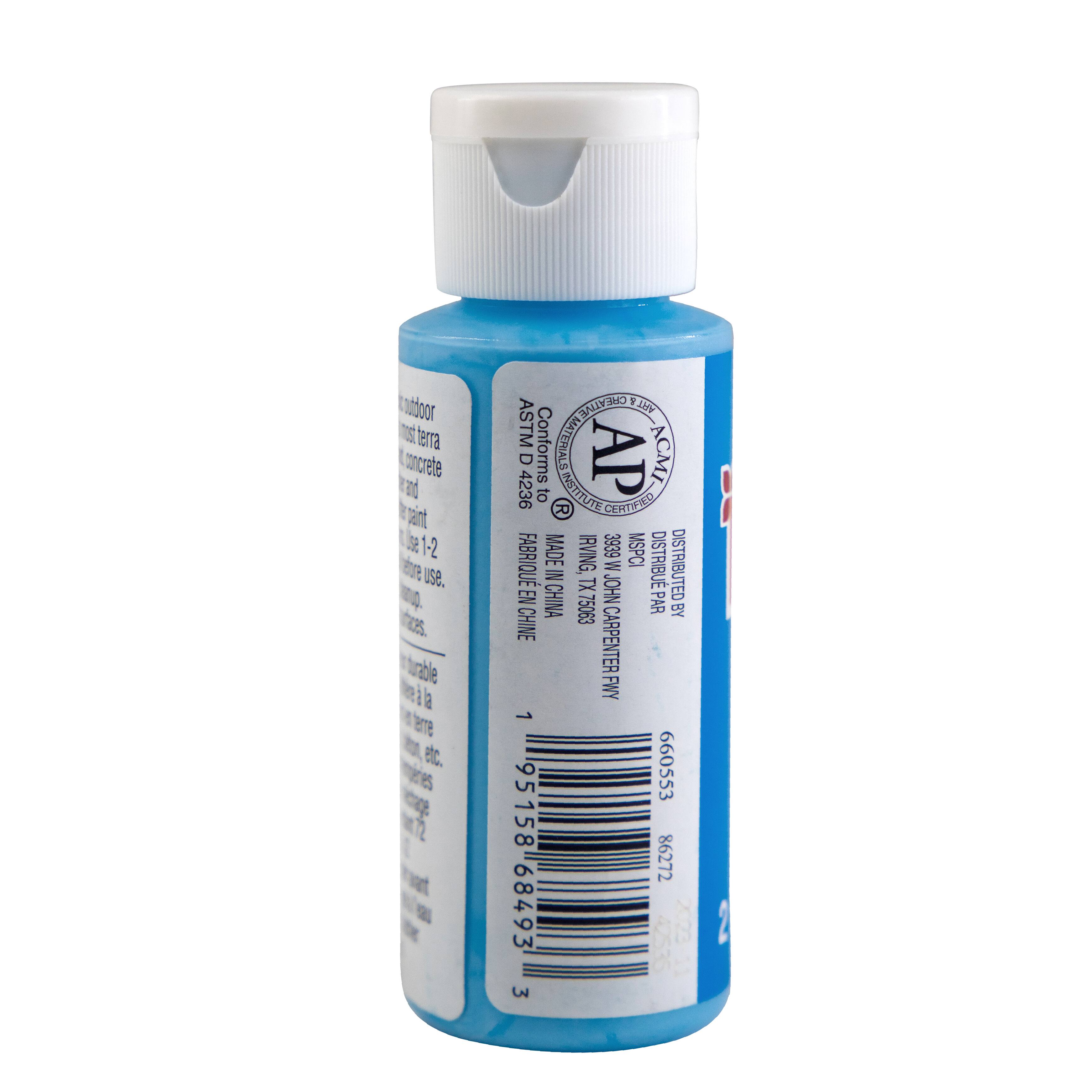 12 Pack: 2oz. Bright Outdoor Acrylic Paint by Craft Smart