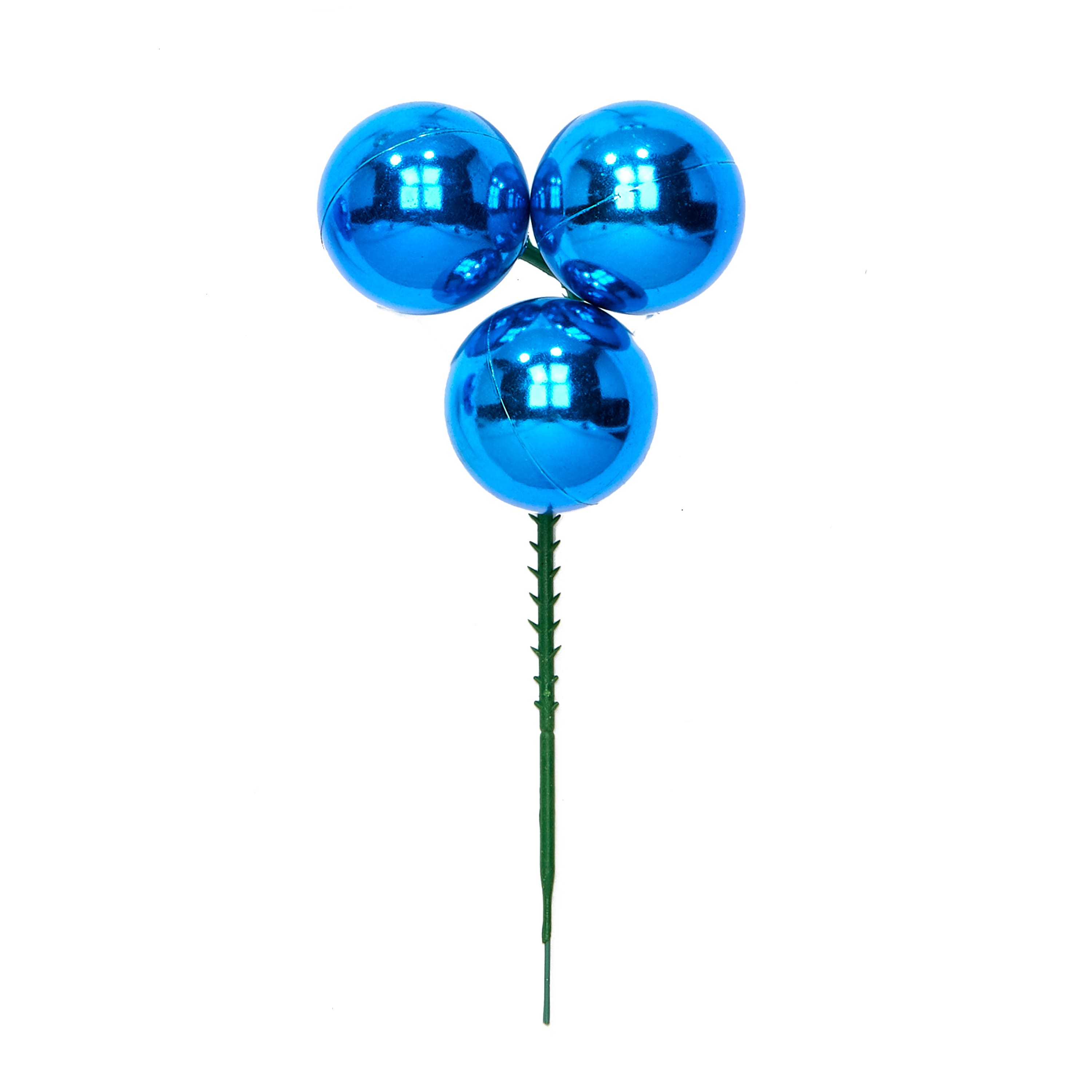 40mm Christmas 3 Plastic Ball Picks