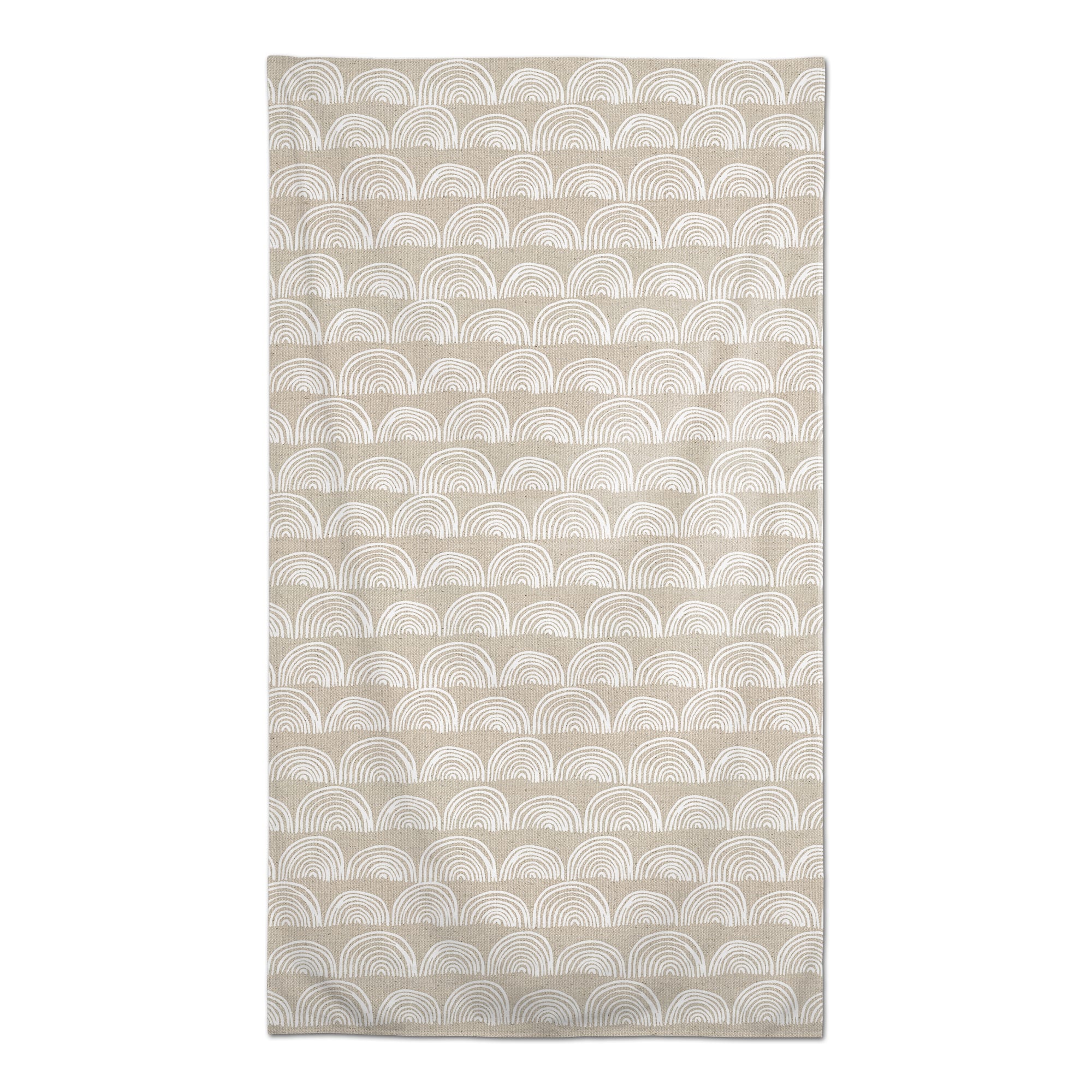 Half Moon Pattern Tablecloth