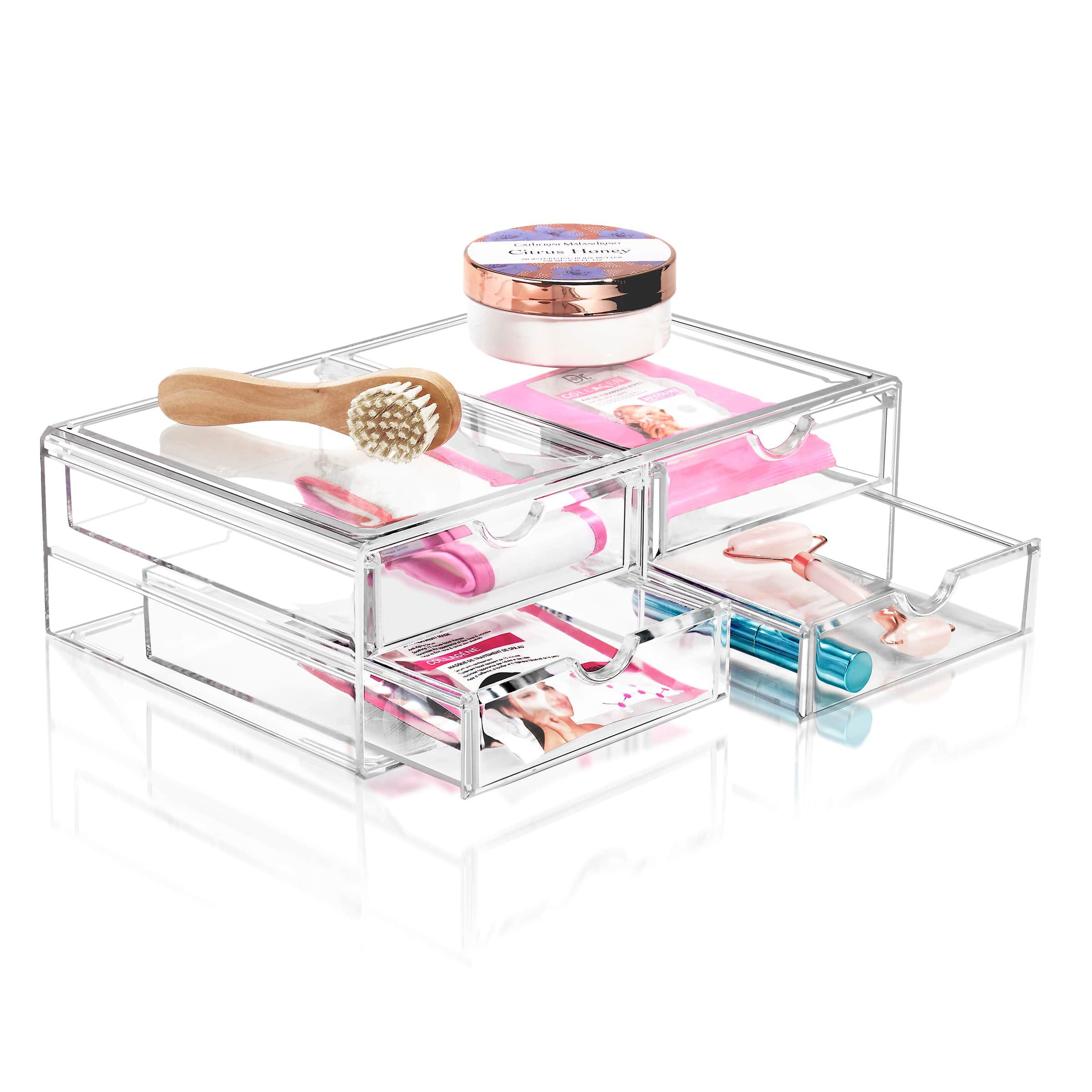 Sorbus 4-Drawer Extra Large Acrylic Cosmetic Organizer