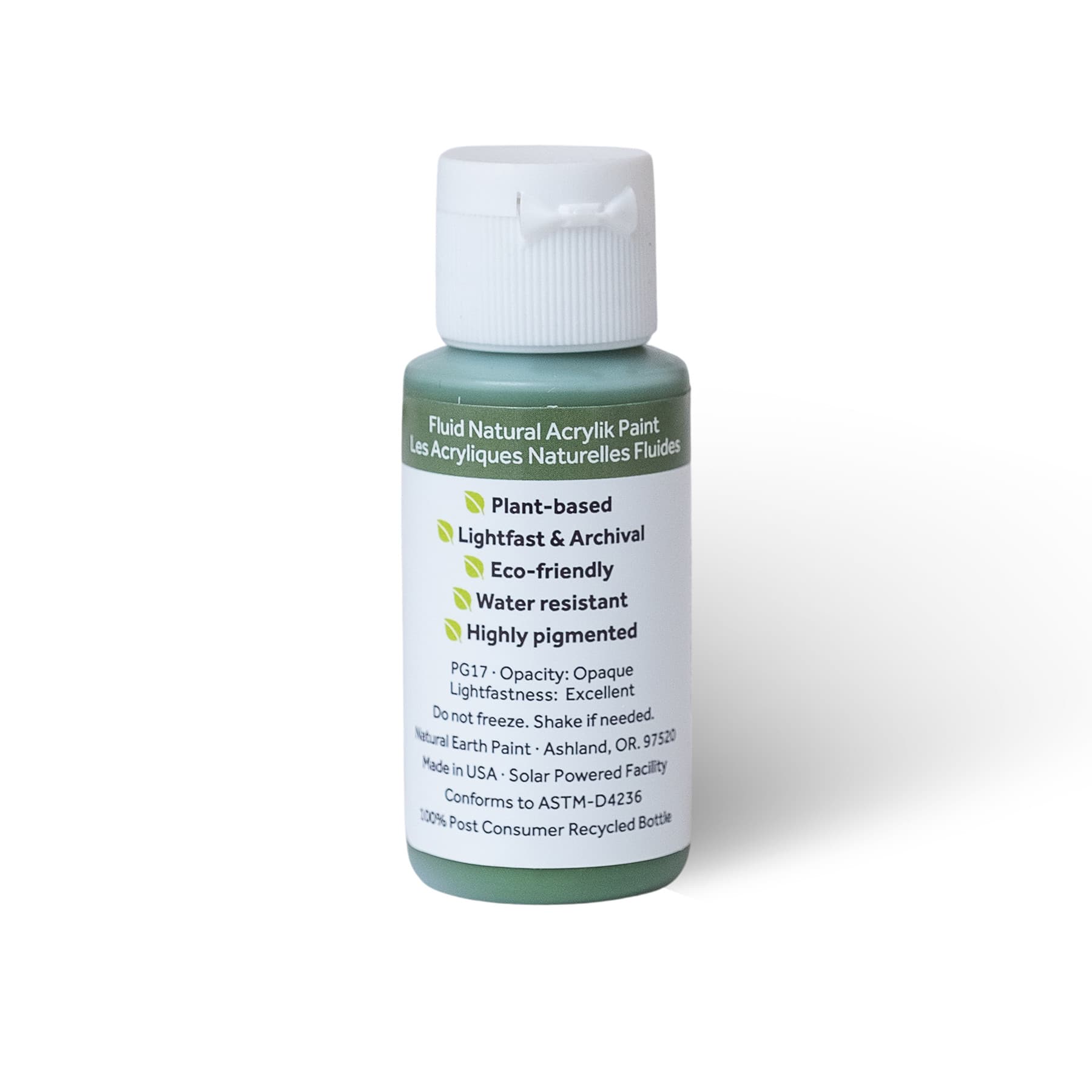 Natural Earth Paint 1oz. Fluid Acrylik Paint
