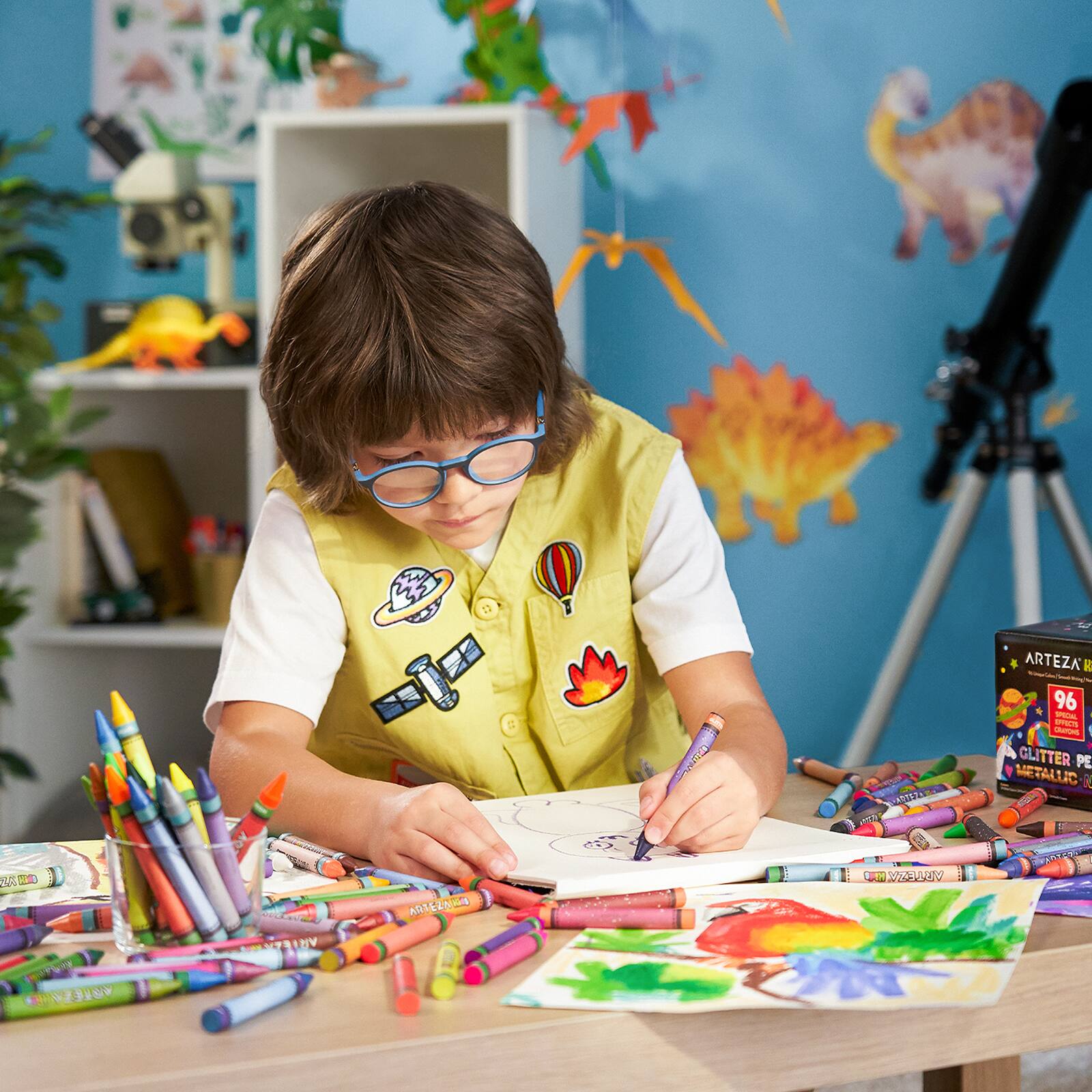 Arteza® Kids Special Effects Crayon Set
