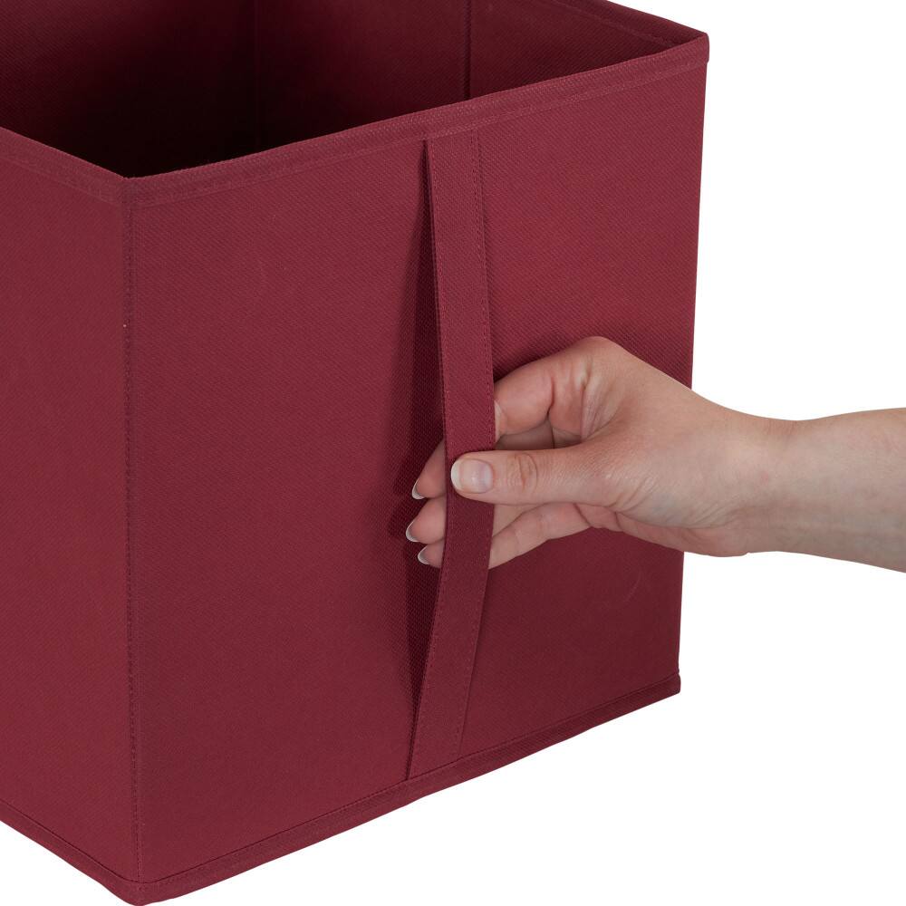 Household Essentials Storage Cubes with Vertical Handle, 6ct.