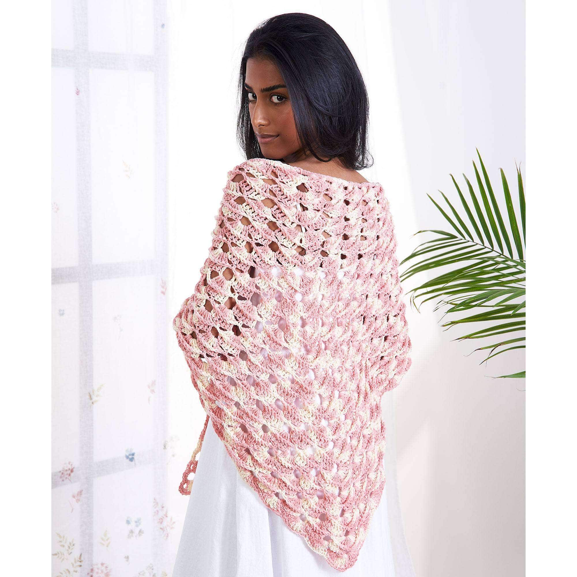 Caron® Cotton Angel Cakes™ Yarn, Elderberry Lilac