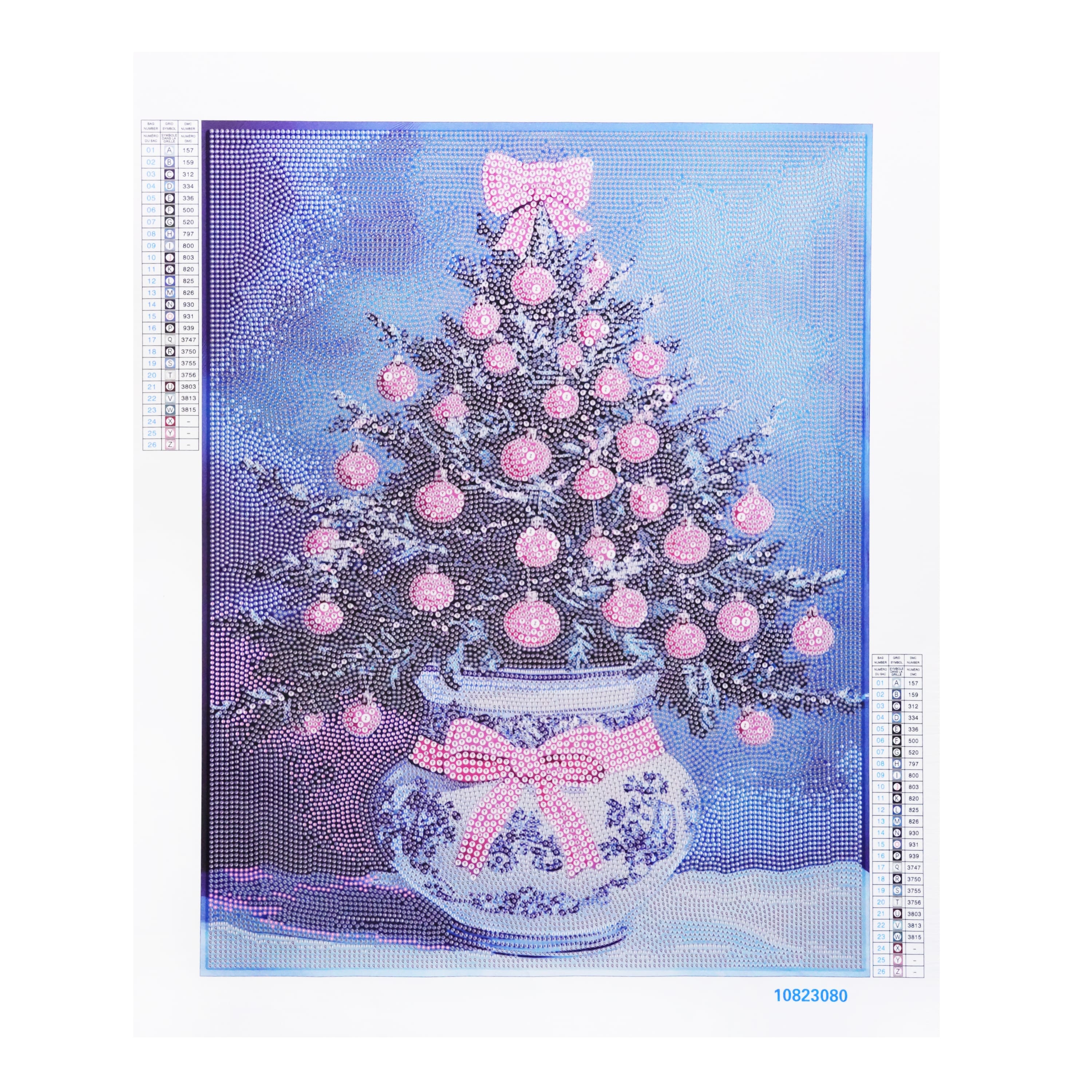 16" x 20" Pink Tree Diamond Art Kit by Make Market®