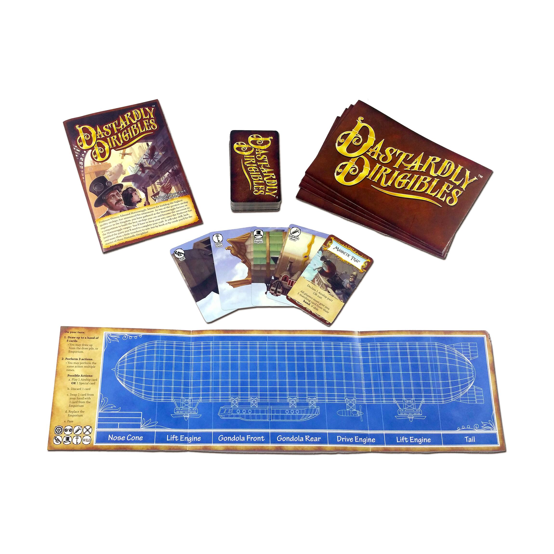 Dastardly Dirigibles™ Steampunk Airship Building Game