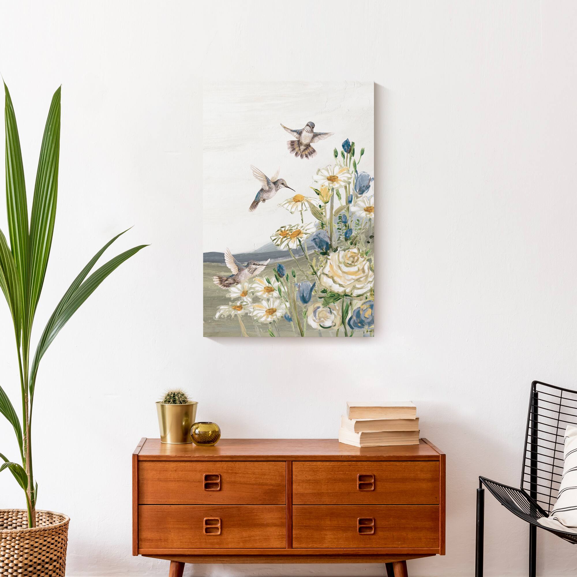 Hummingbird Haven 16" x 24" Canvas Wall Art