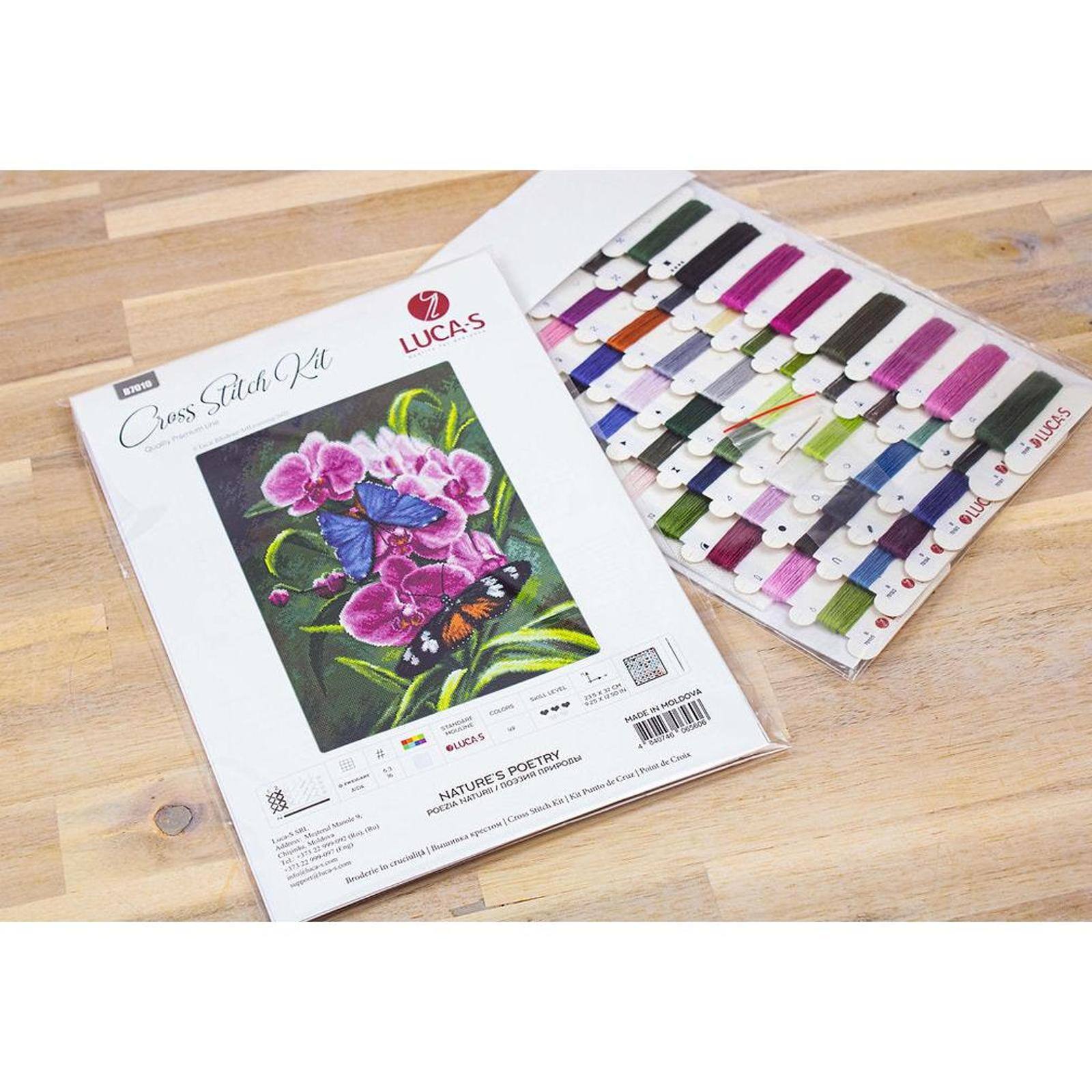 Luca-s Nature’S Poetry Counted Cross Stitch Kit