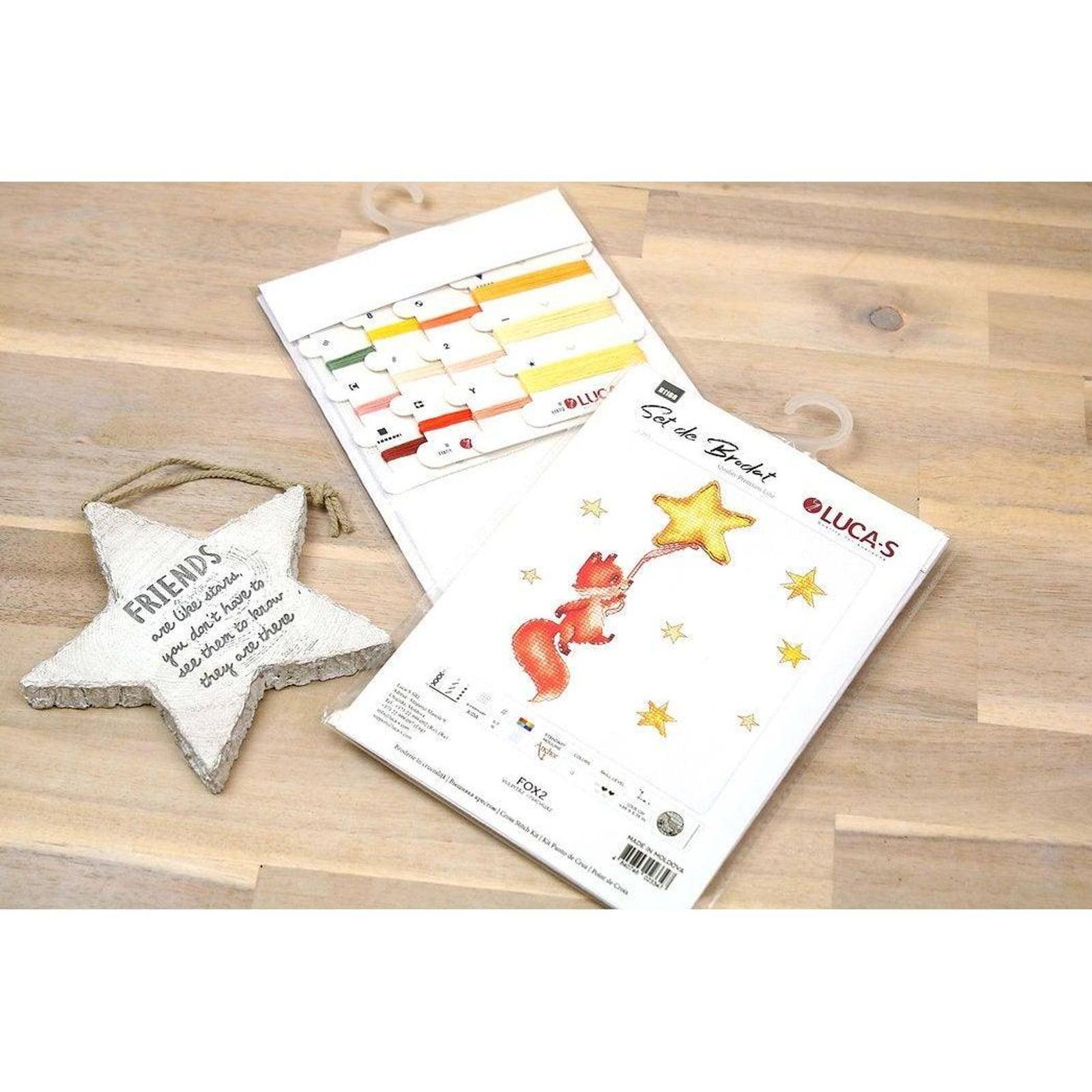 Luca-s Fox 2 Counted Cross Stitch Kit