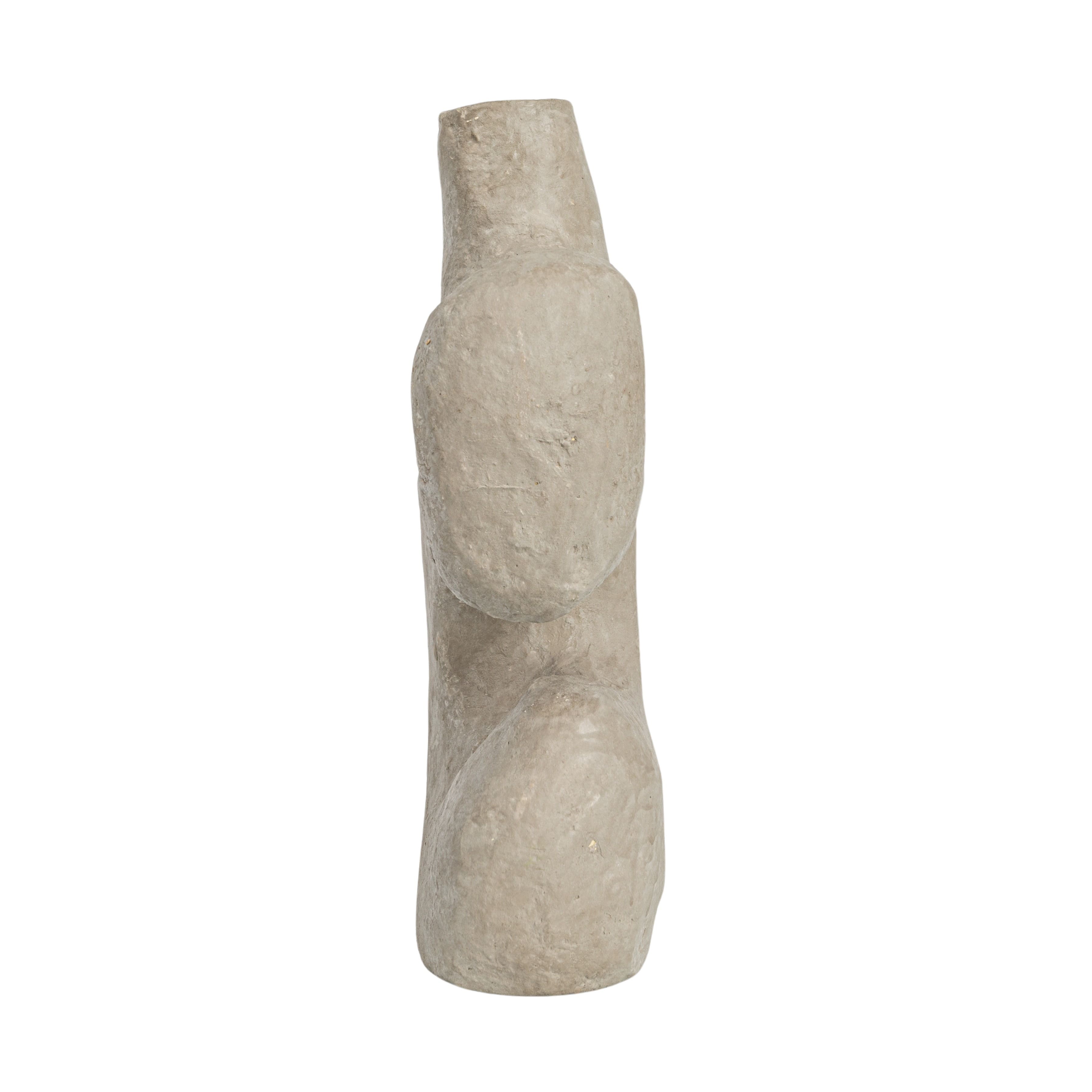 Hello Honey® 14" Modern Abstract Decorative Paper Mache Vase