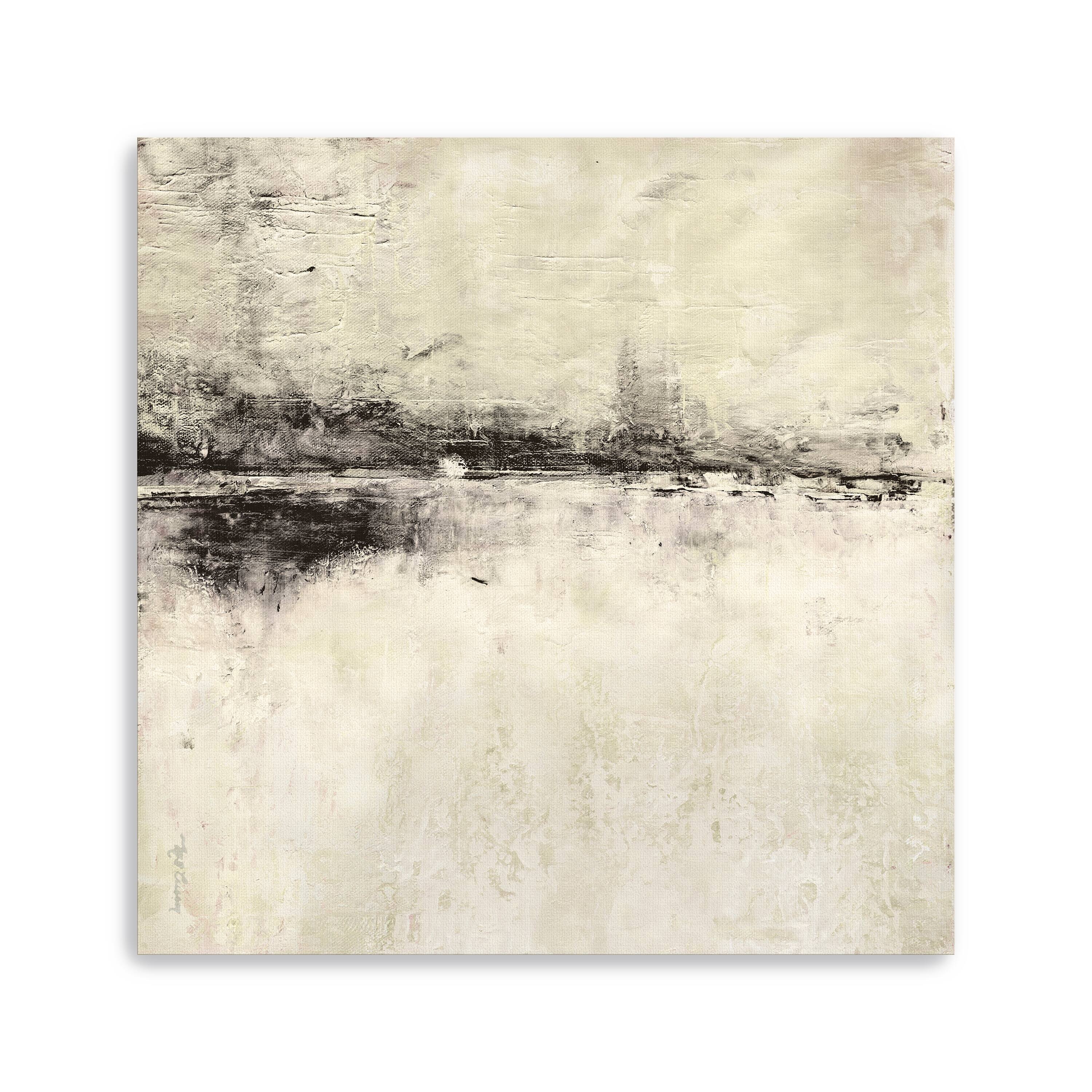 Reflection In Ebony Canvas Giclee