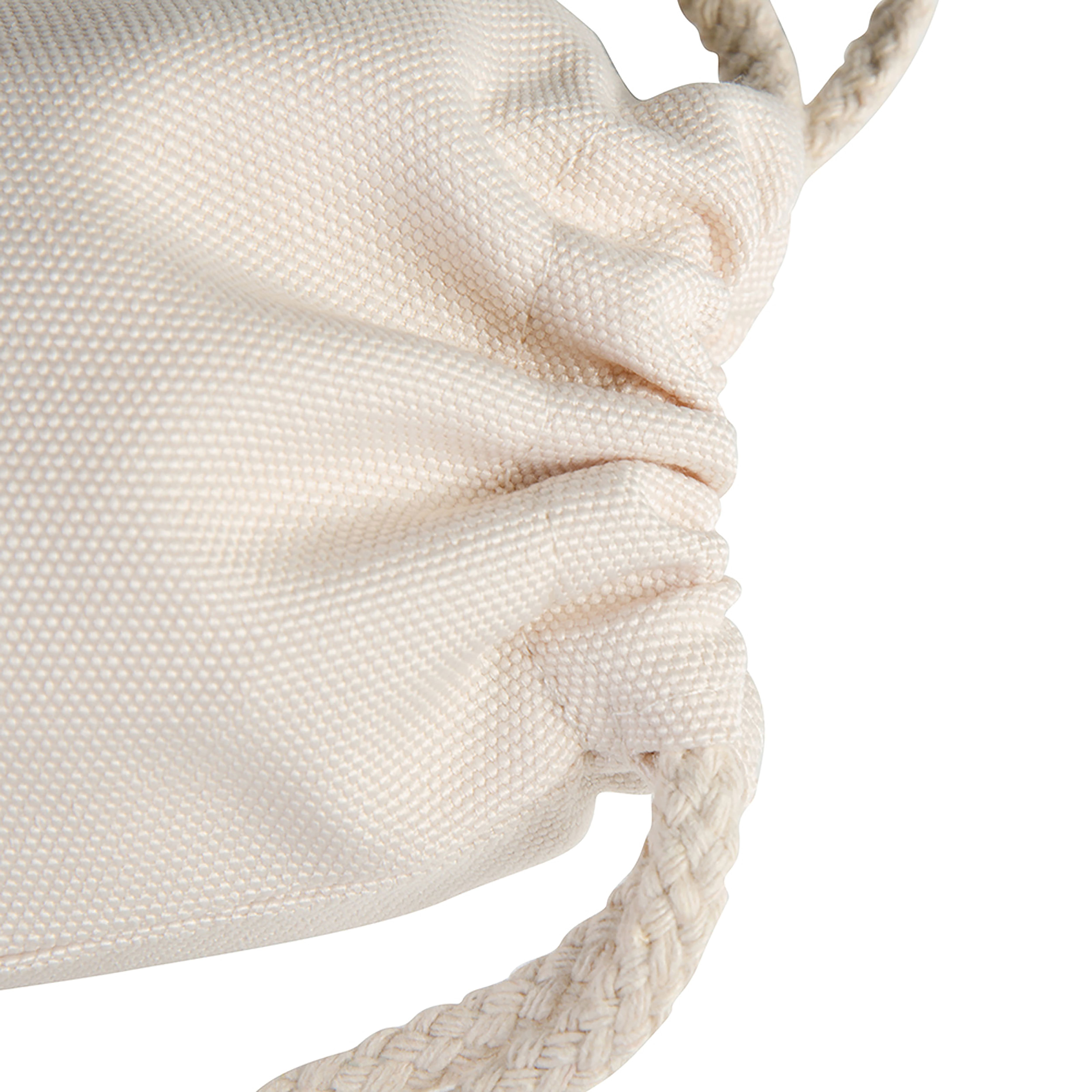 Craft Express 4ct. 4.7" x 6" Beige Drawstring Gift Bags