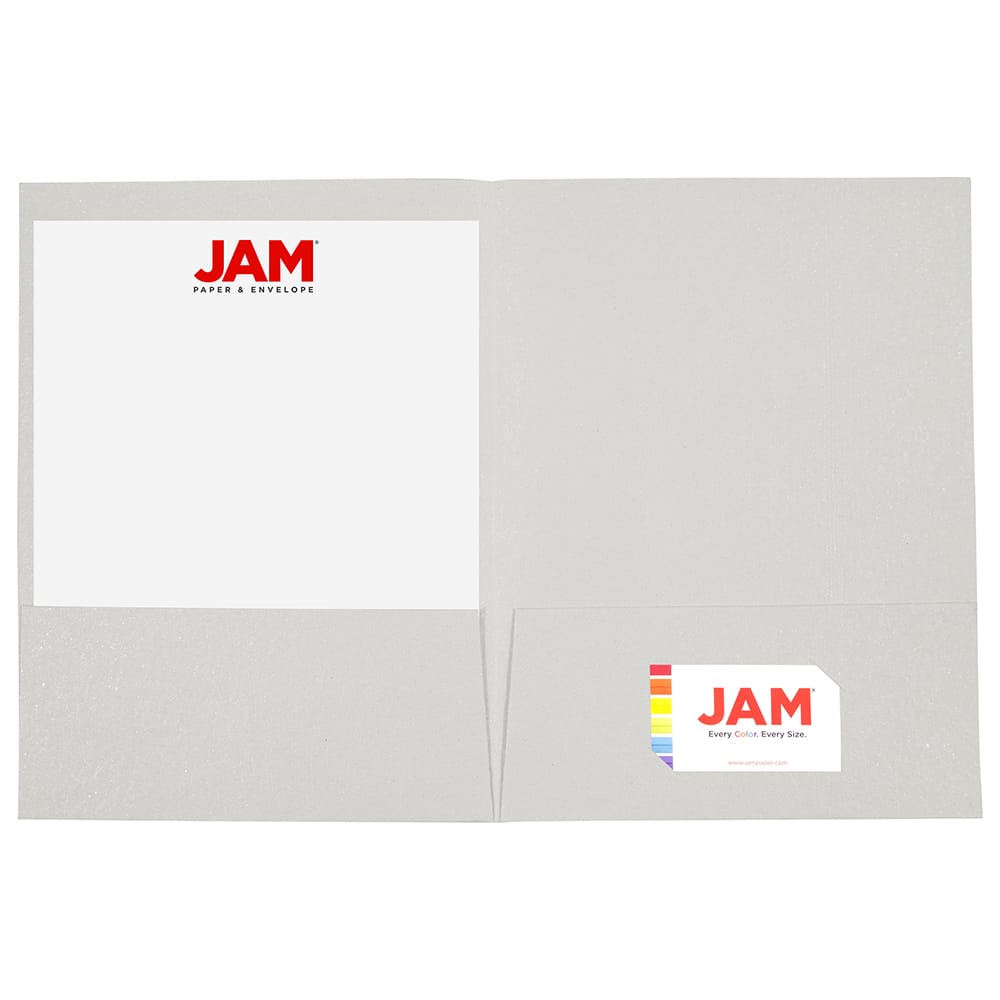 JAM Paper Metallic Handmade Folders