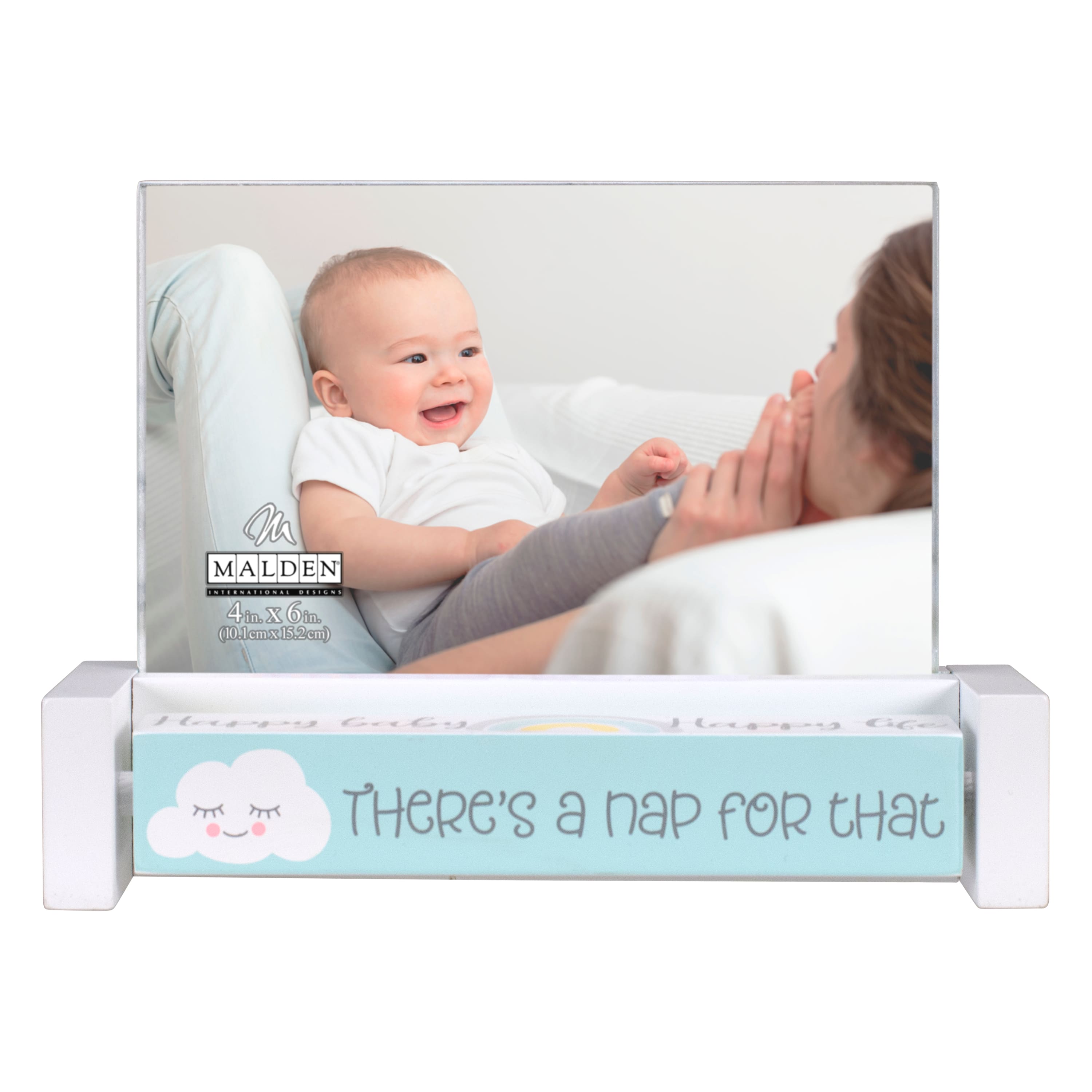 Malden International Designs Baby 4" x 6" Spin Quote Frame