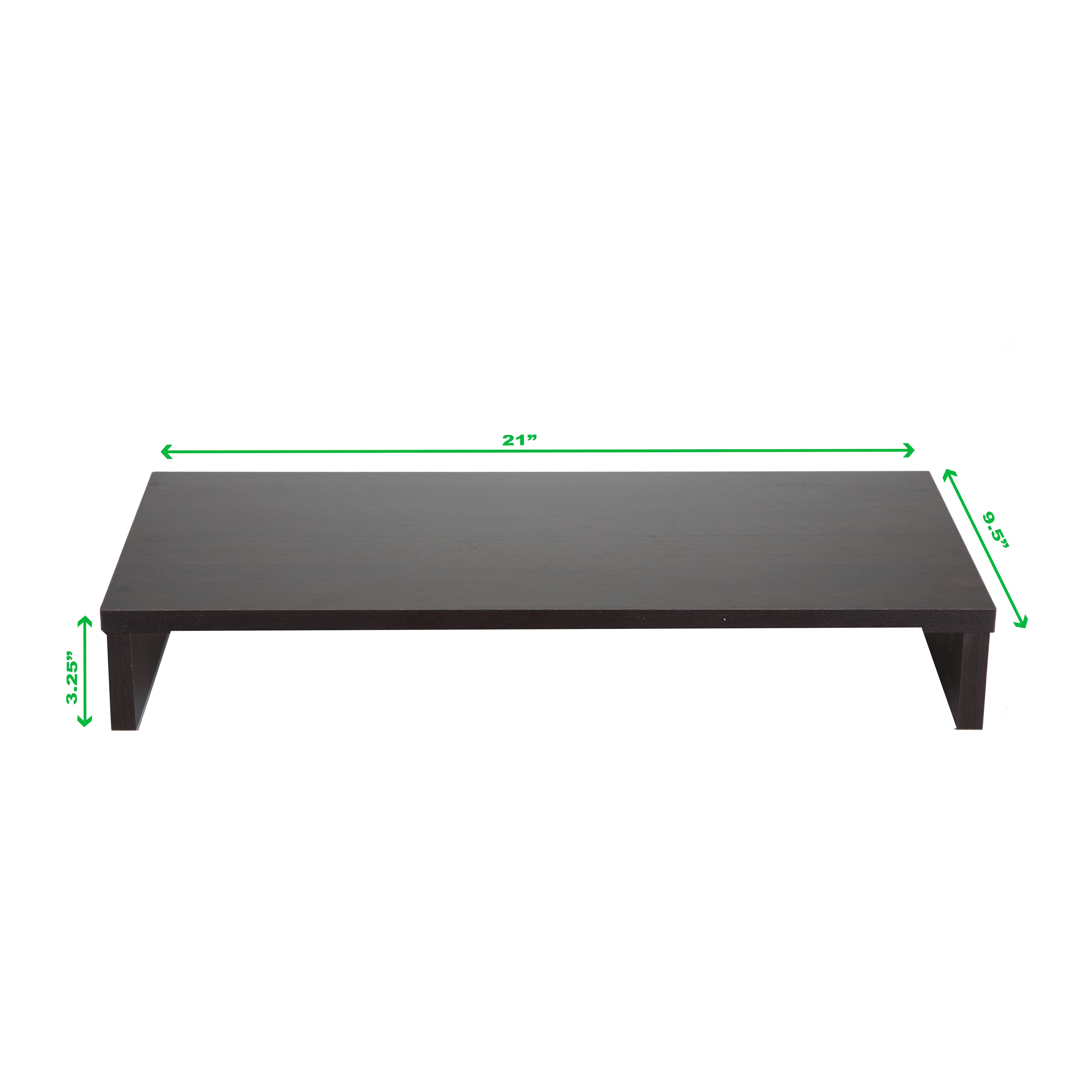 Mind Reader Wooden Monitor Stand Riser