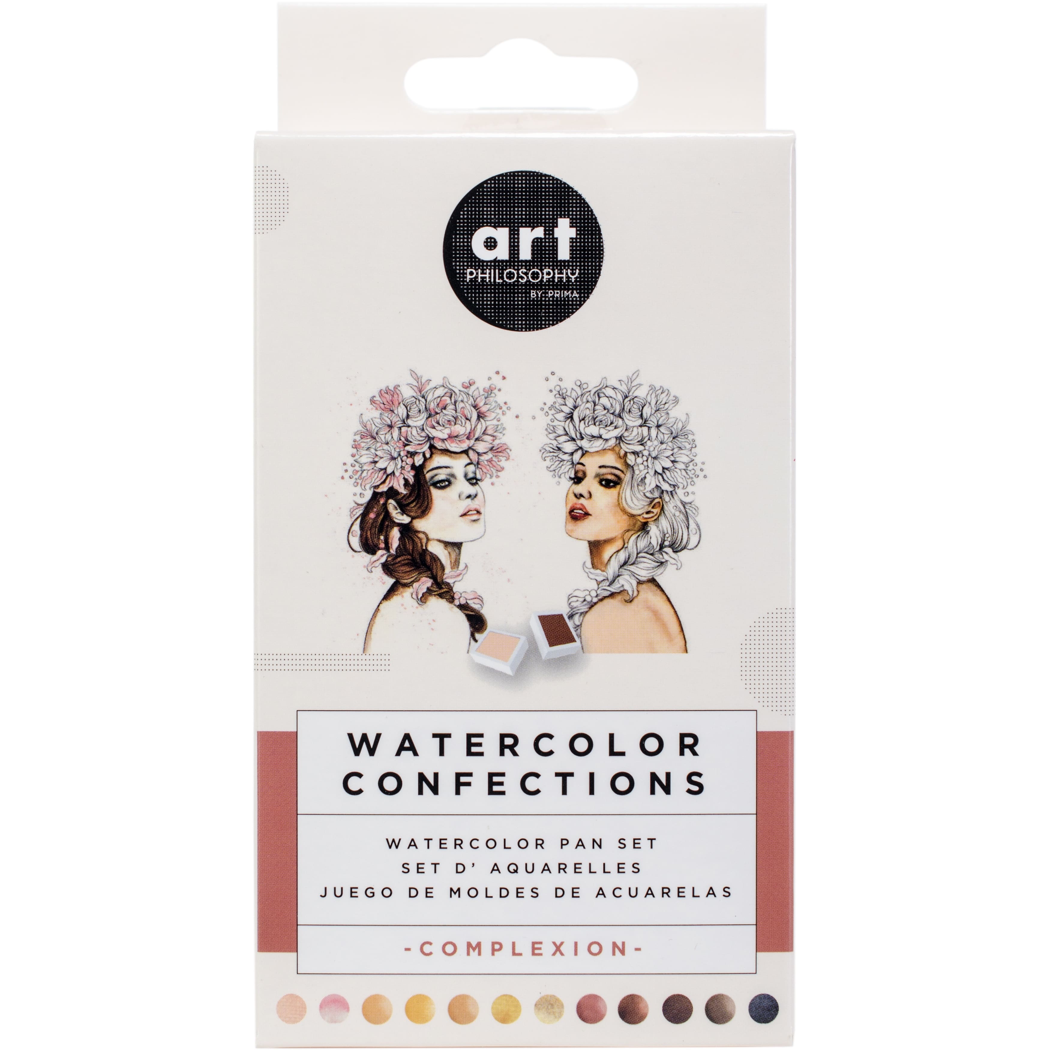 Prima® Watercolor Confections Complexion Watercolor Pans