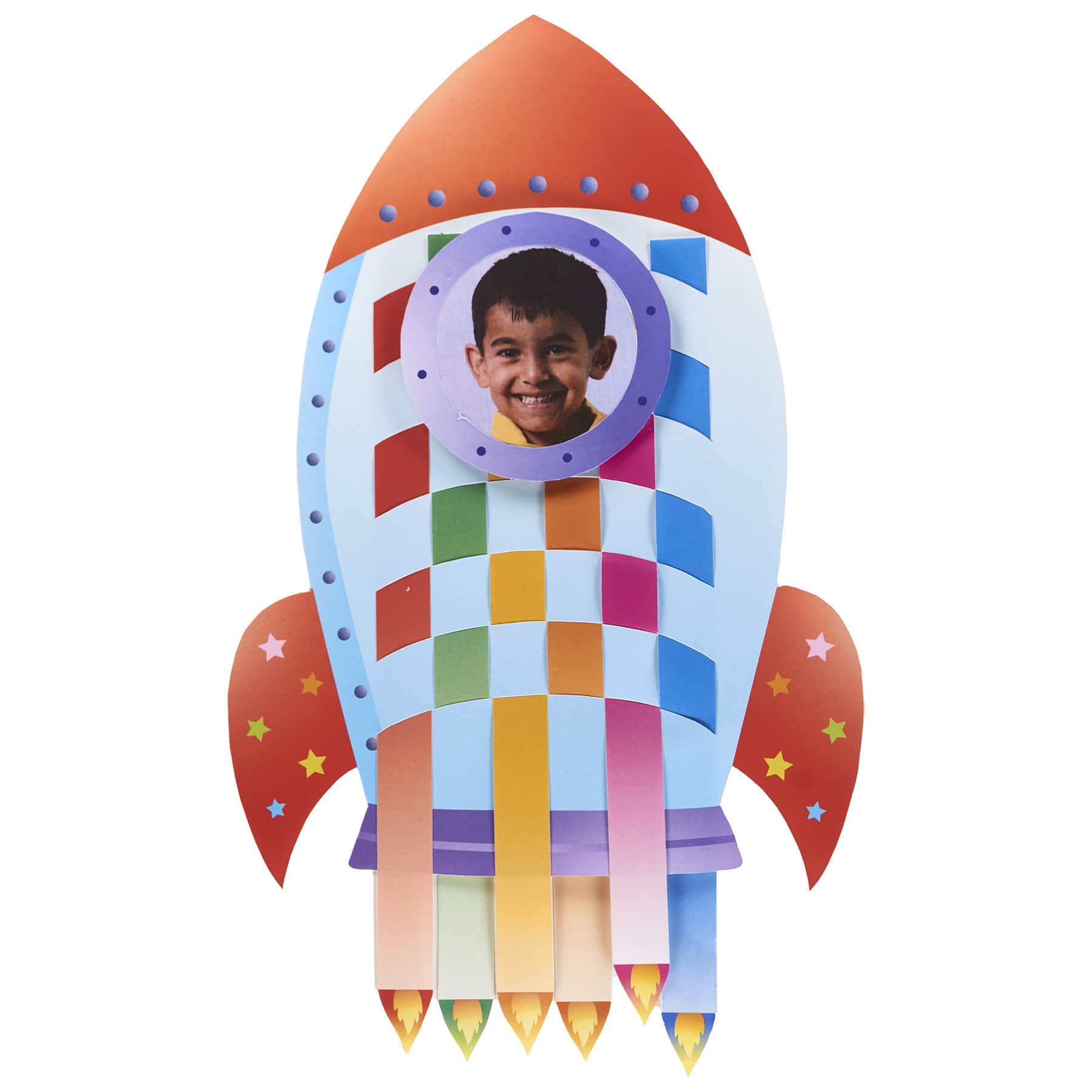 Roylco® Rocket Ship Weaving Mats Set