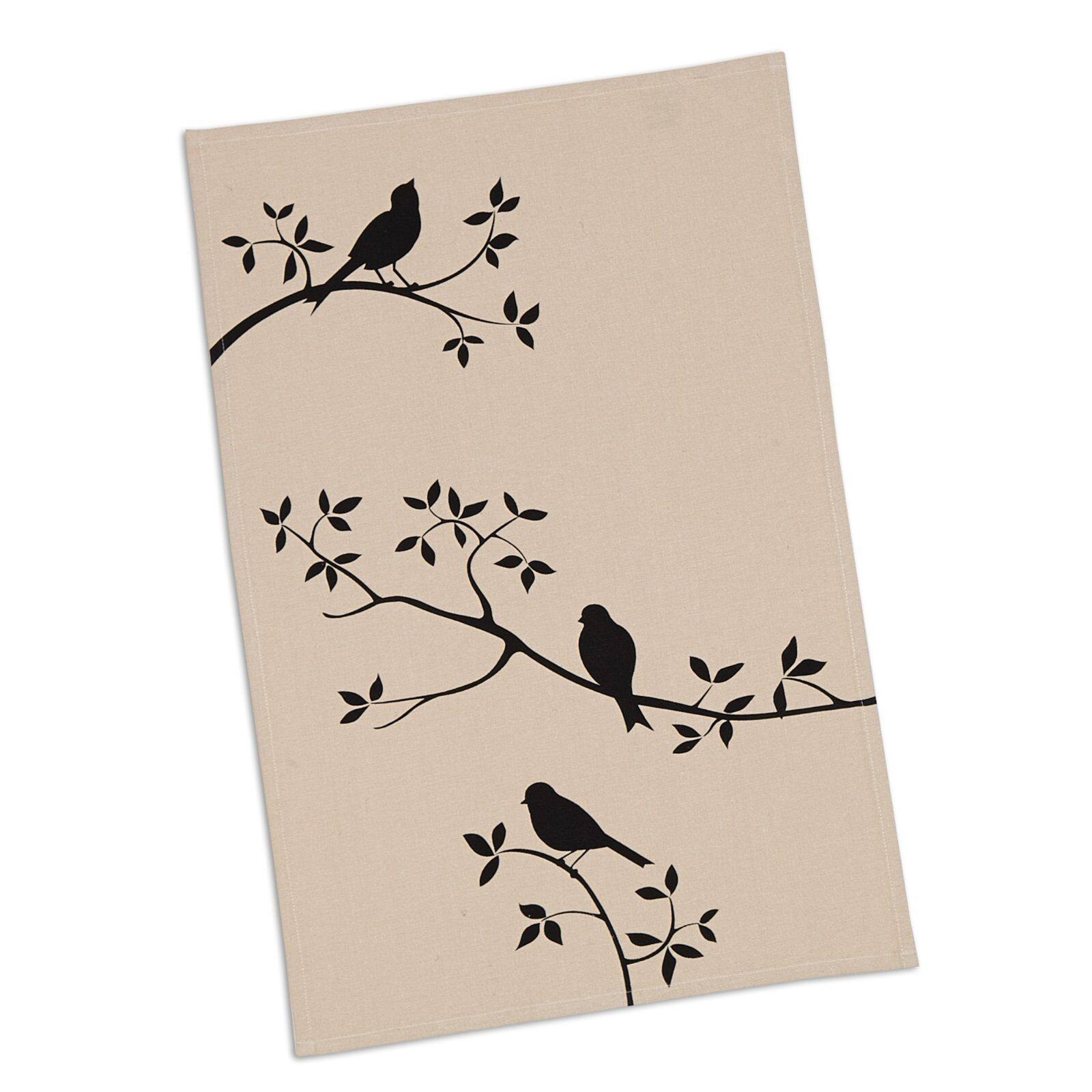 DII® For The Birds Striped Dishtowel, 2ct.