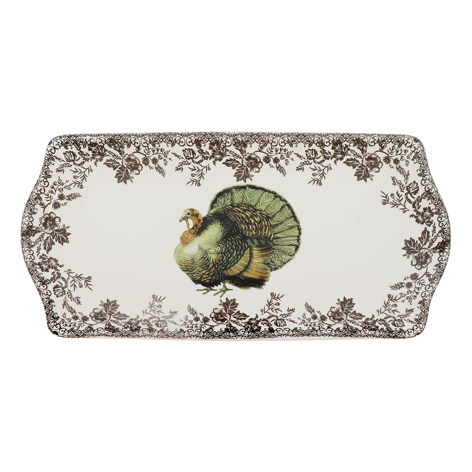 16" x 8" Turkey Ceramic Serving Plate by Ashland®