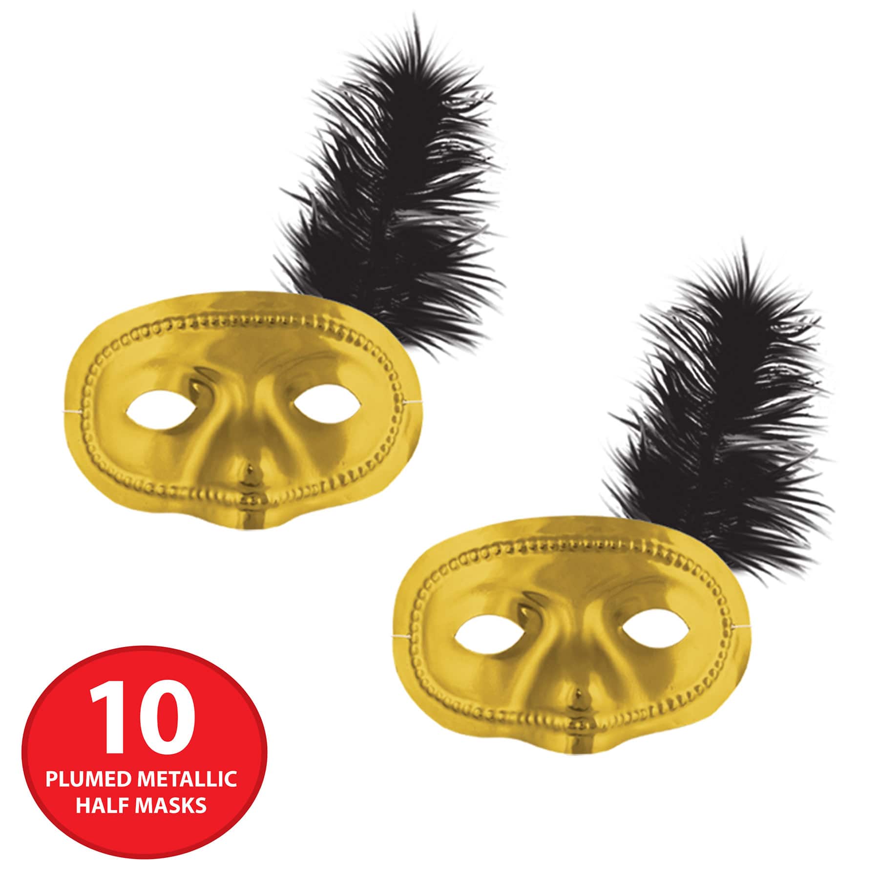 Beistle Midnight Masquerade Party Favor Kit for 50