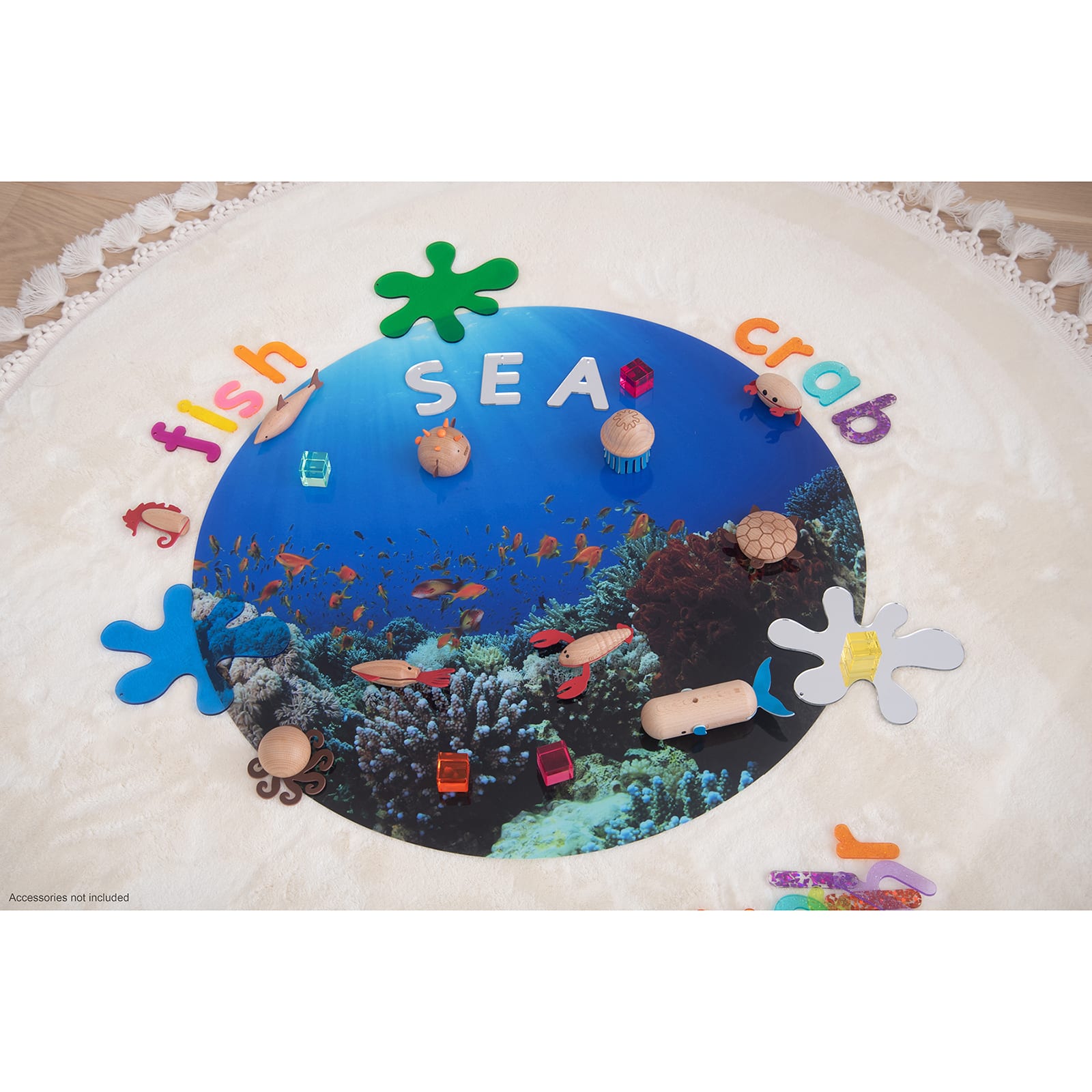 TickiT® 24.5" Under the Sea Discovery Play Mat