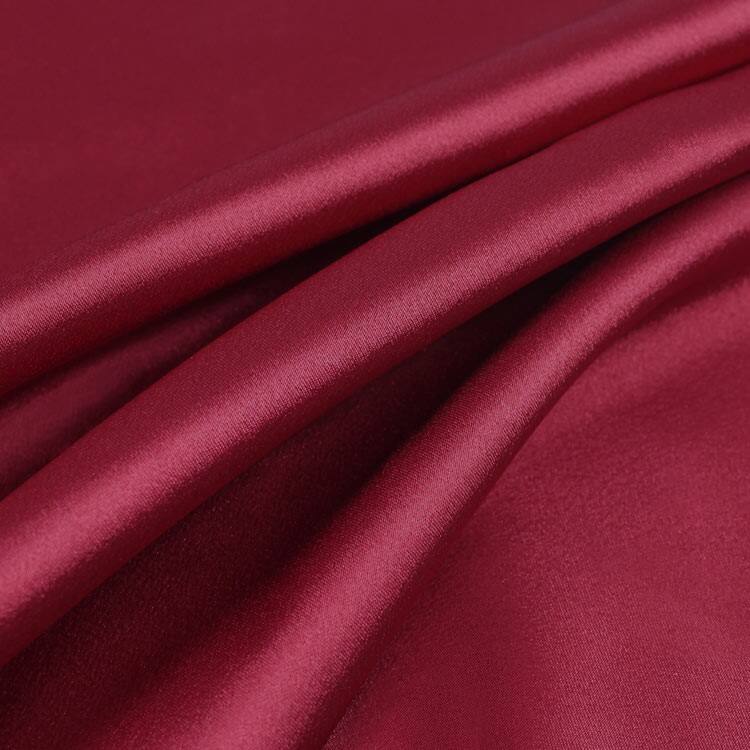 Burgundy Charmeuse