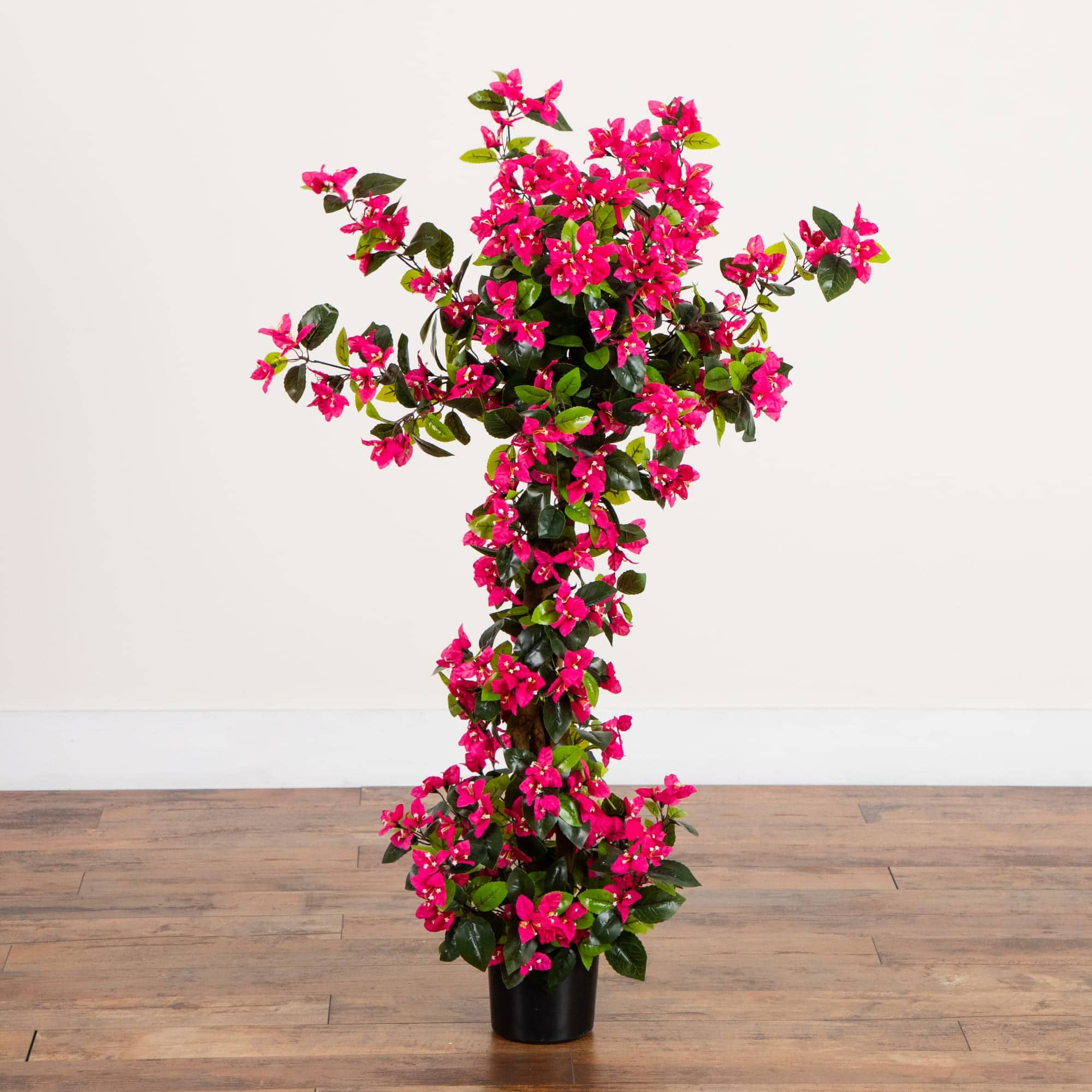 4ft. UV Resistant Artificial Spiral Bougainvillea Tree (Indoor/Outdoor)