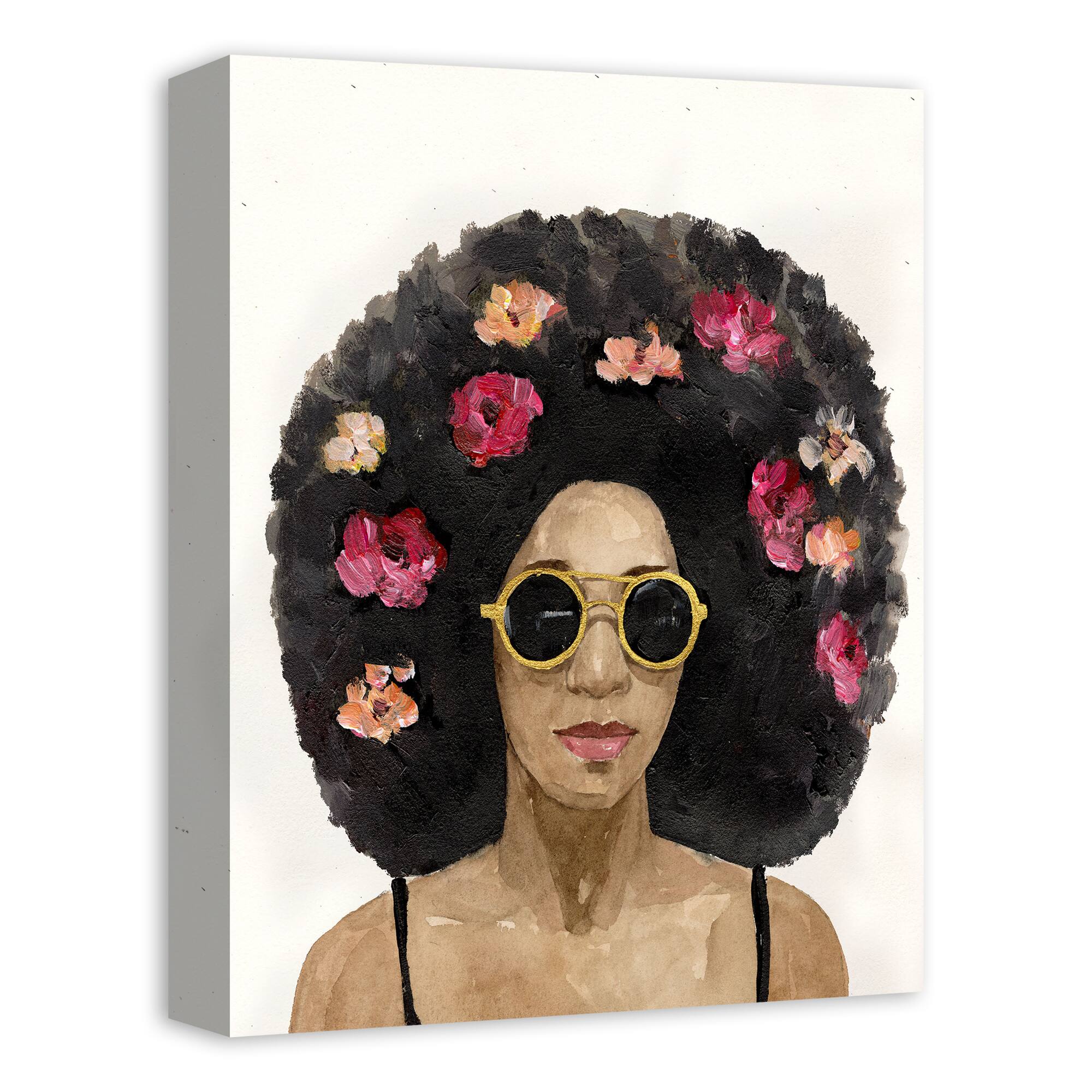 Flowers For Fun 12" x 16" Canvas Wall Art
