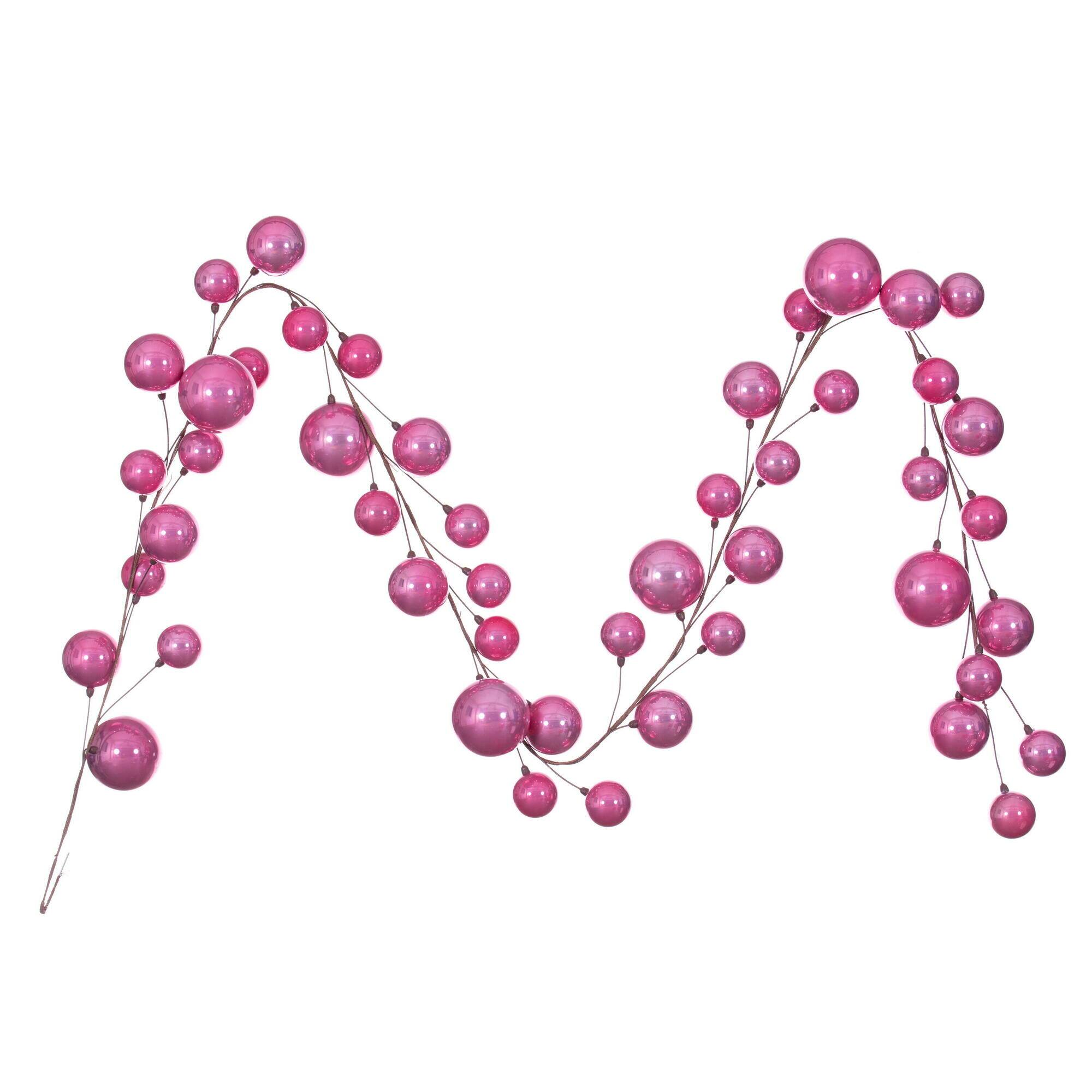 Vickerman 10ft. Ball Ornaments Wired Garland