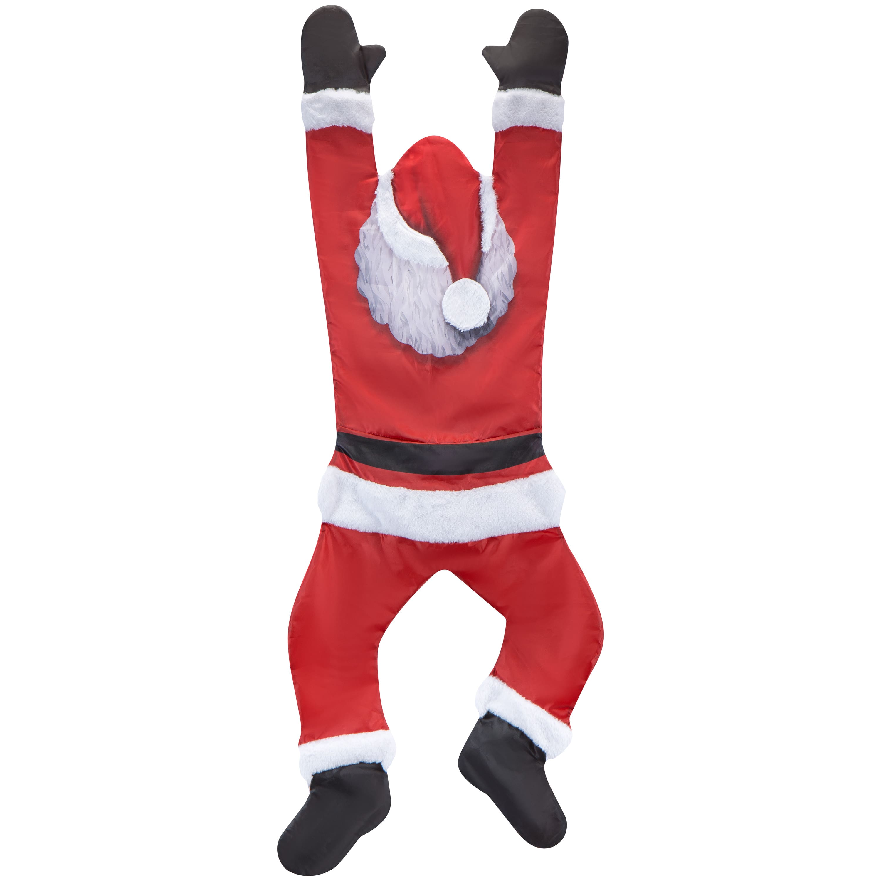 5ft. Season's Greeters Realistic Hanging Santa Christmas Décor