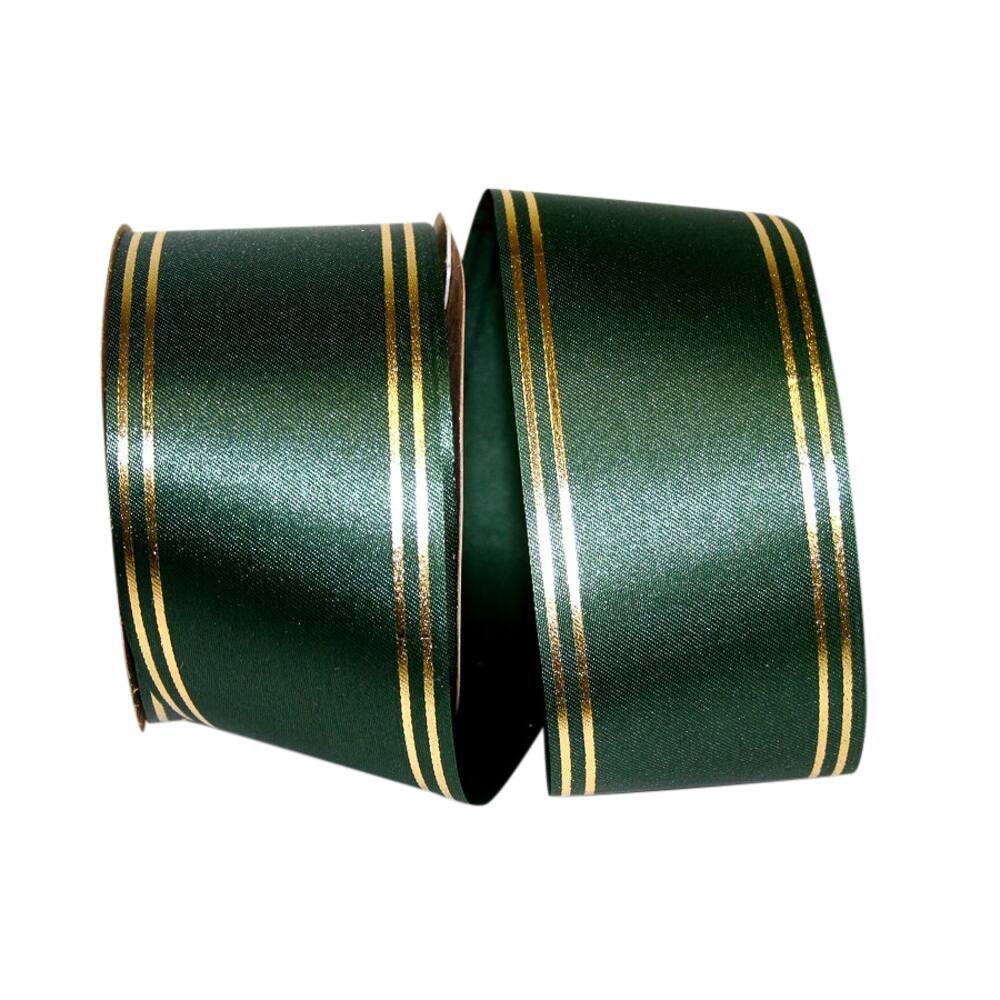 The Ribbon Roll 2.5" x 50yd. Quad Stripe Ribbon