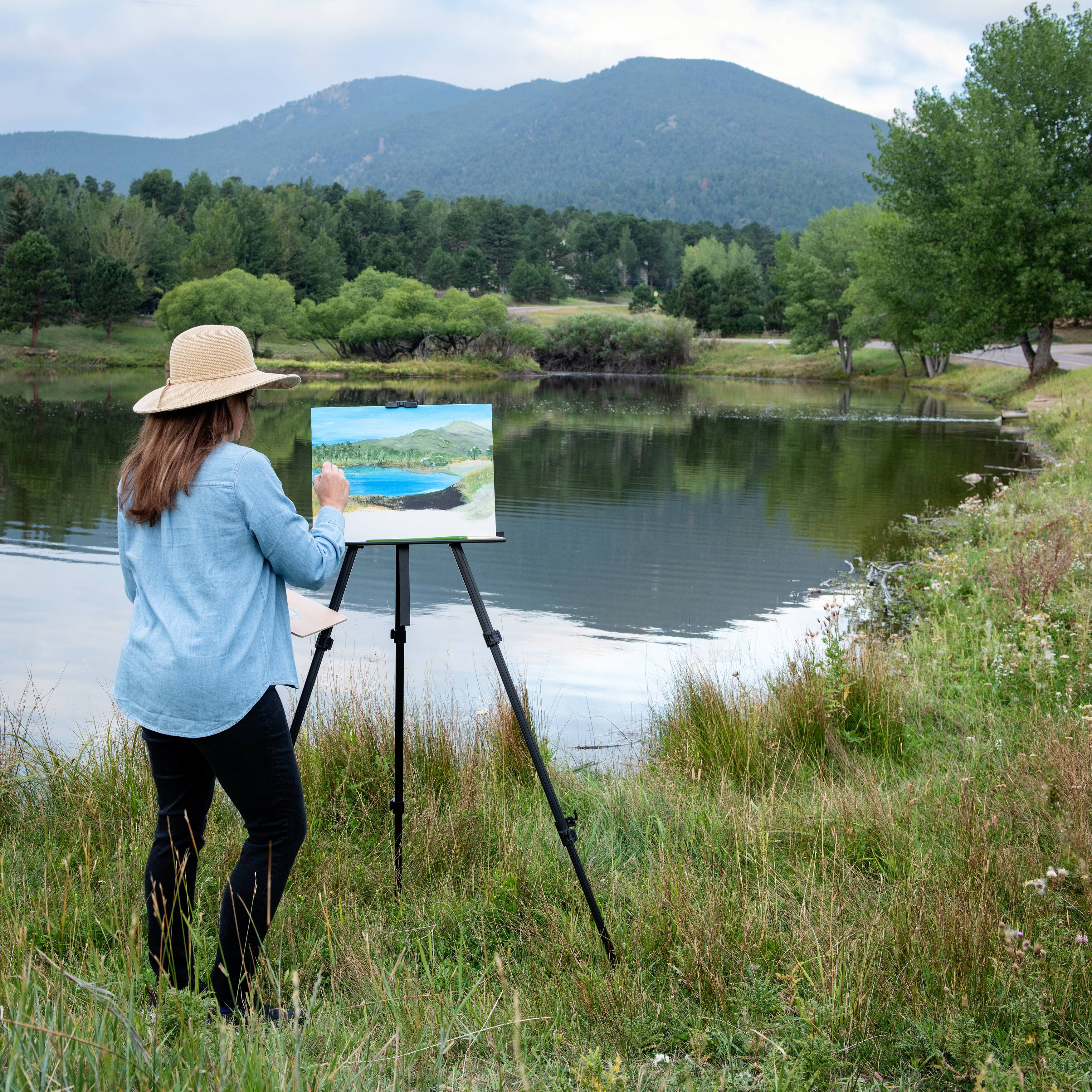 6 Pack: Aluminum Travel Easel by Artist's Loft™
