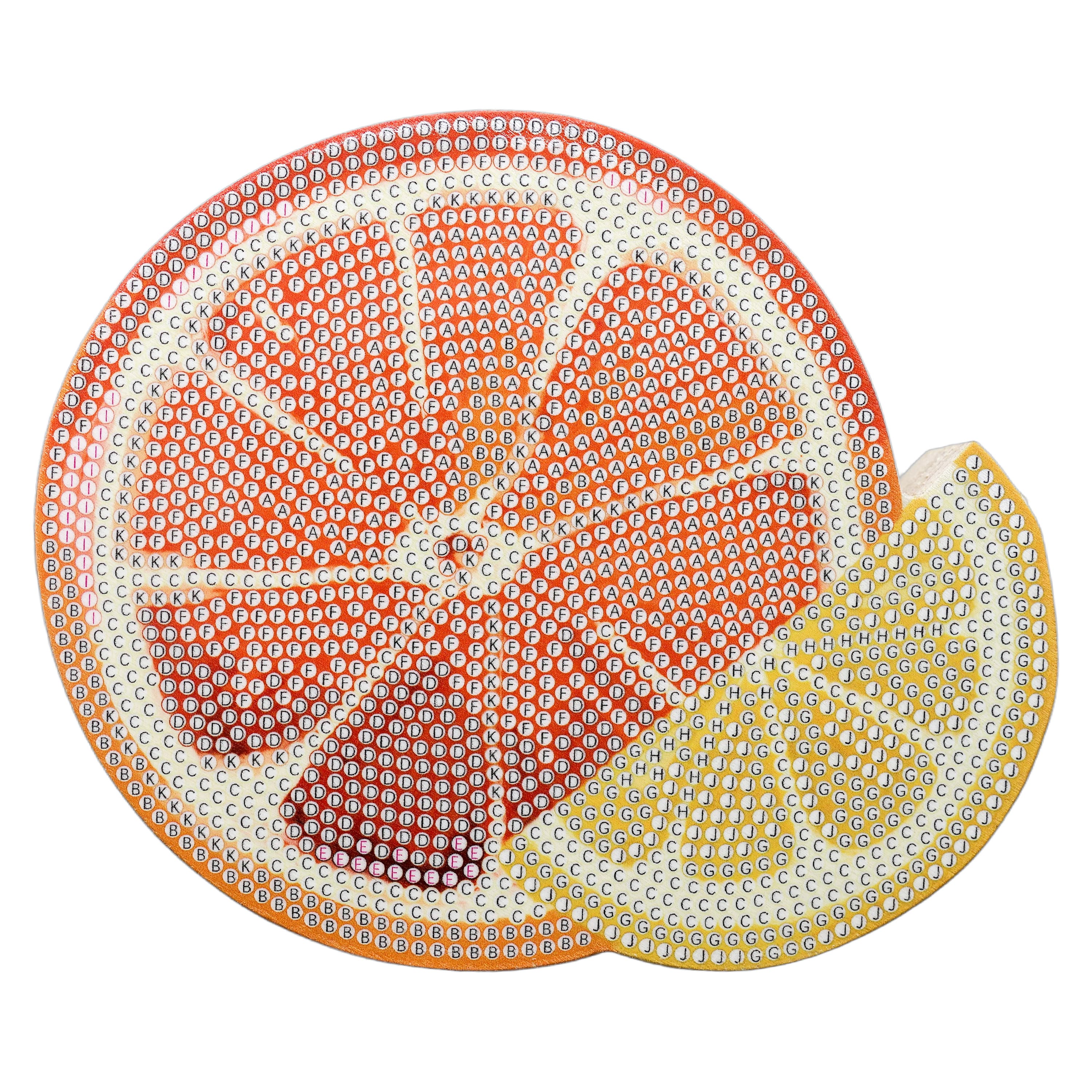 6" Citrus Diamond Art Kit by Make Market®
