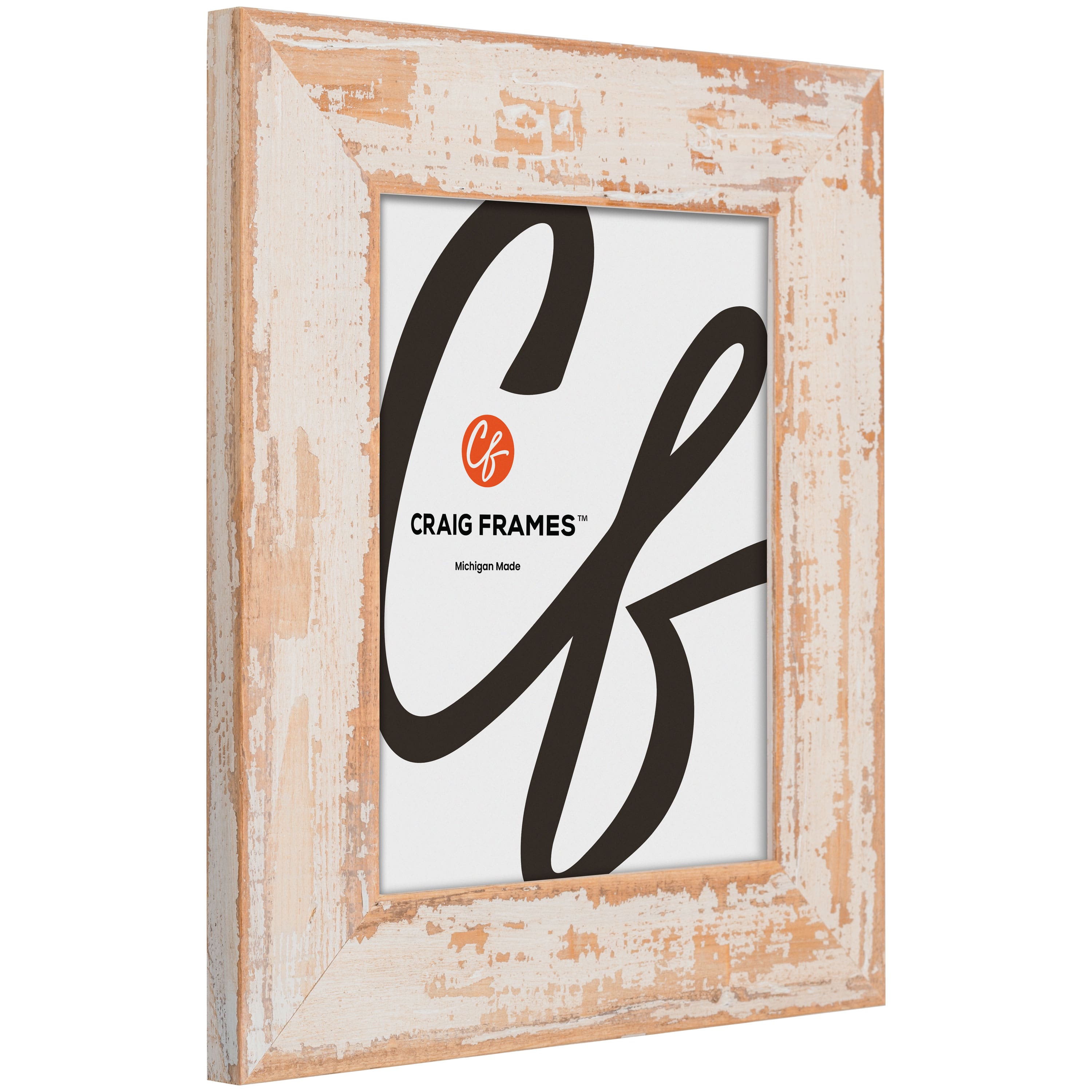 Craig Frames Hatteras XL Whitewashed Oak Picture Frame