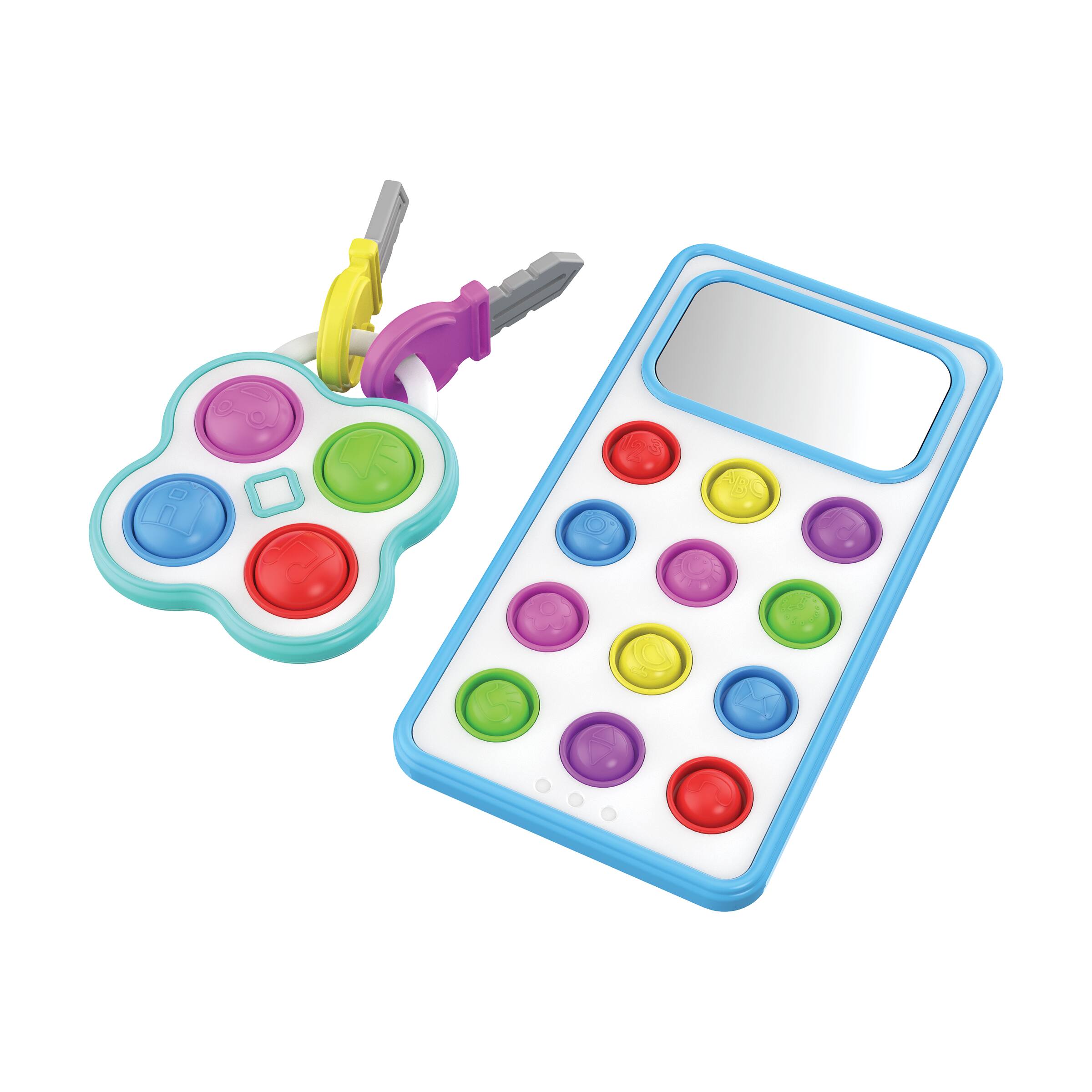 Early Learning - Pop & Discover Phone and Keys Activity Set